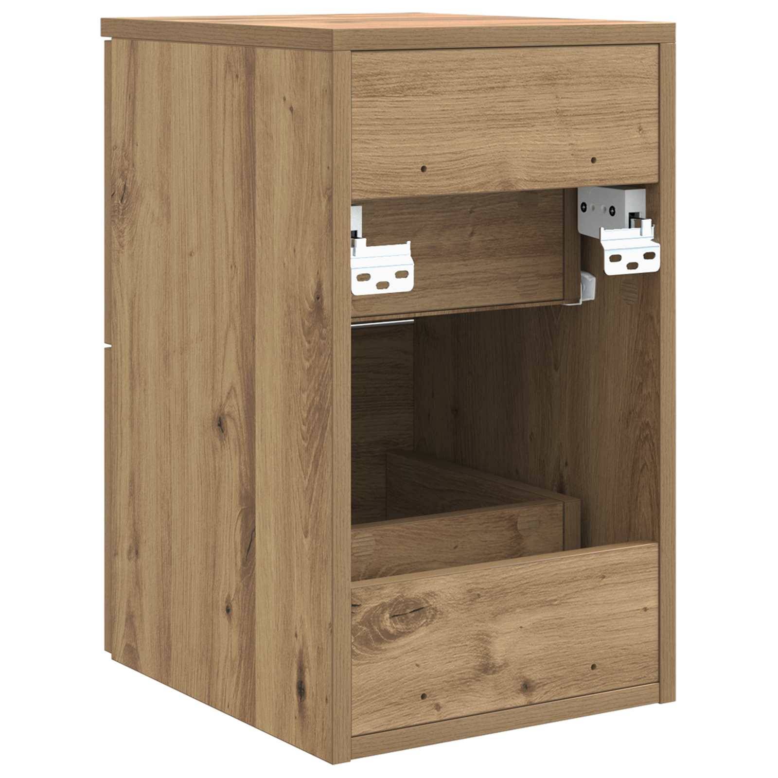 vidaXL Badezimmerschrank Inzwischen Artisan-Eiche 30 x 35 x 50 cm