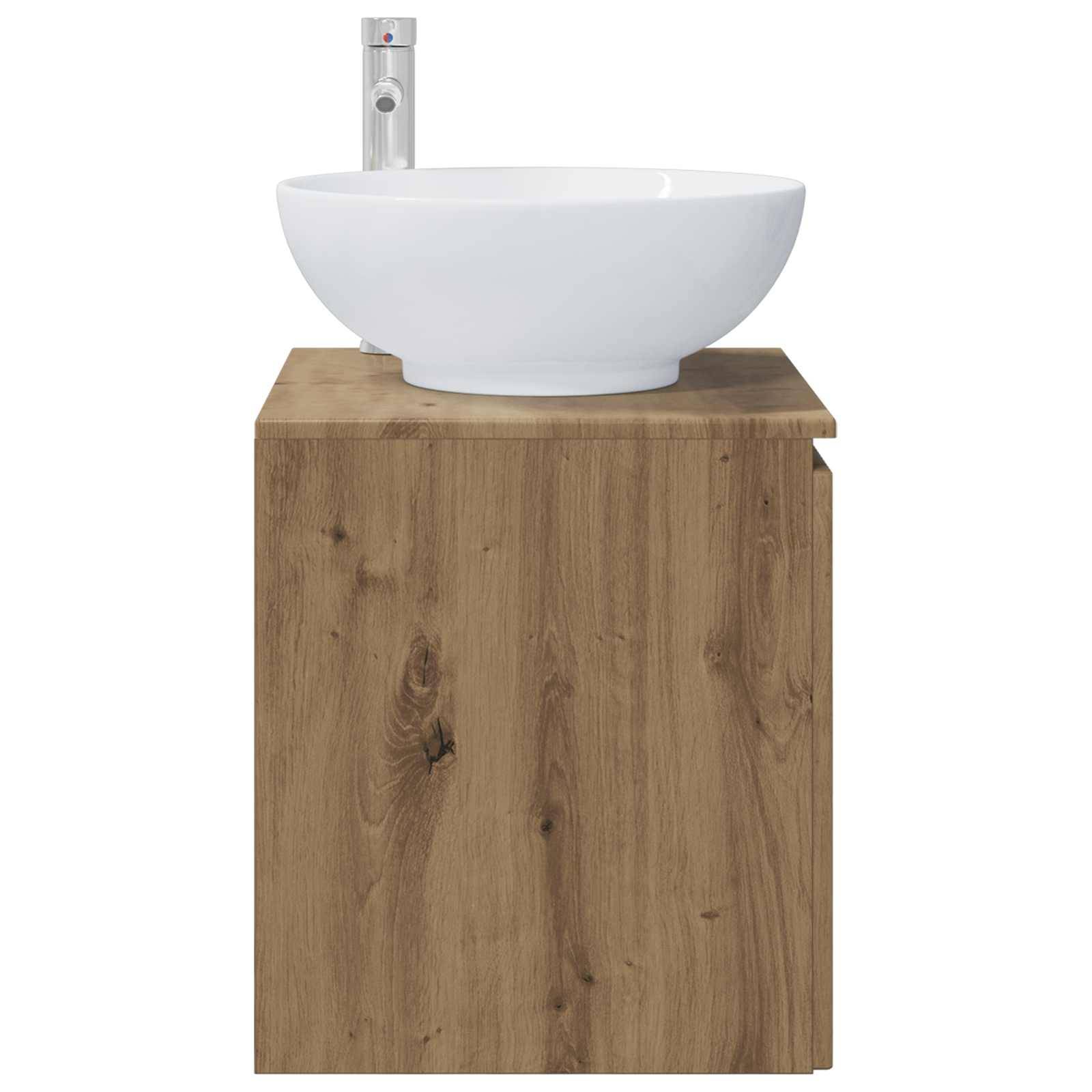 vidaXL Wandmontierte Waschtisch Artisan-Eiche 49,5 x 44,5 x 65 cm