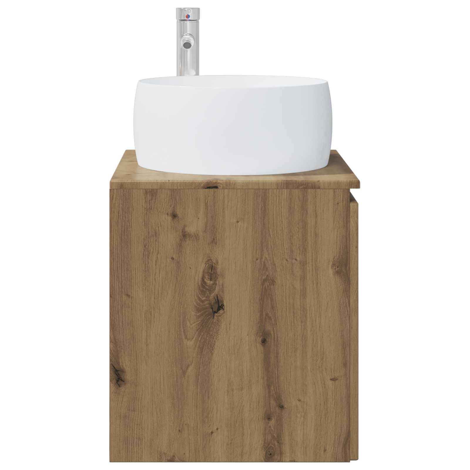 vidaXL Wandmontierte Waschtisch Artisan-Eiche 49,5 x 44,5 x 66 cm