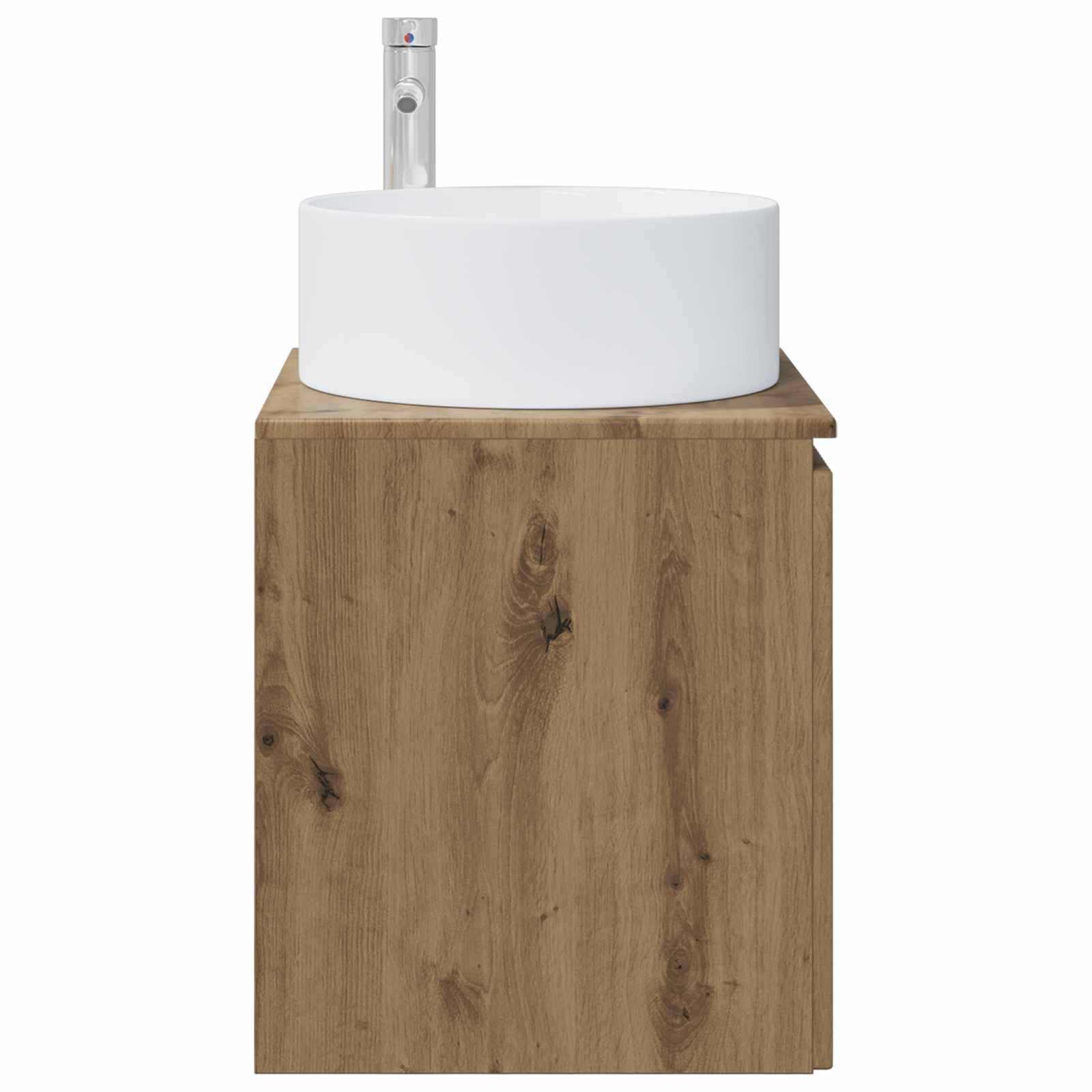 vidaXL Wandmontierte Waschbecken-Vanität Artisan-Eiche