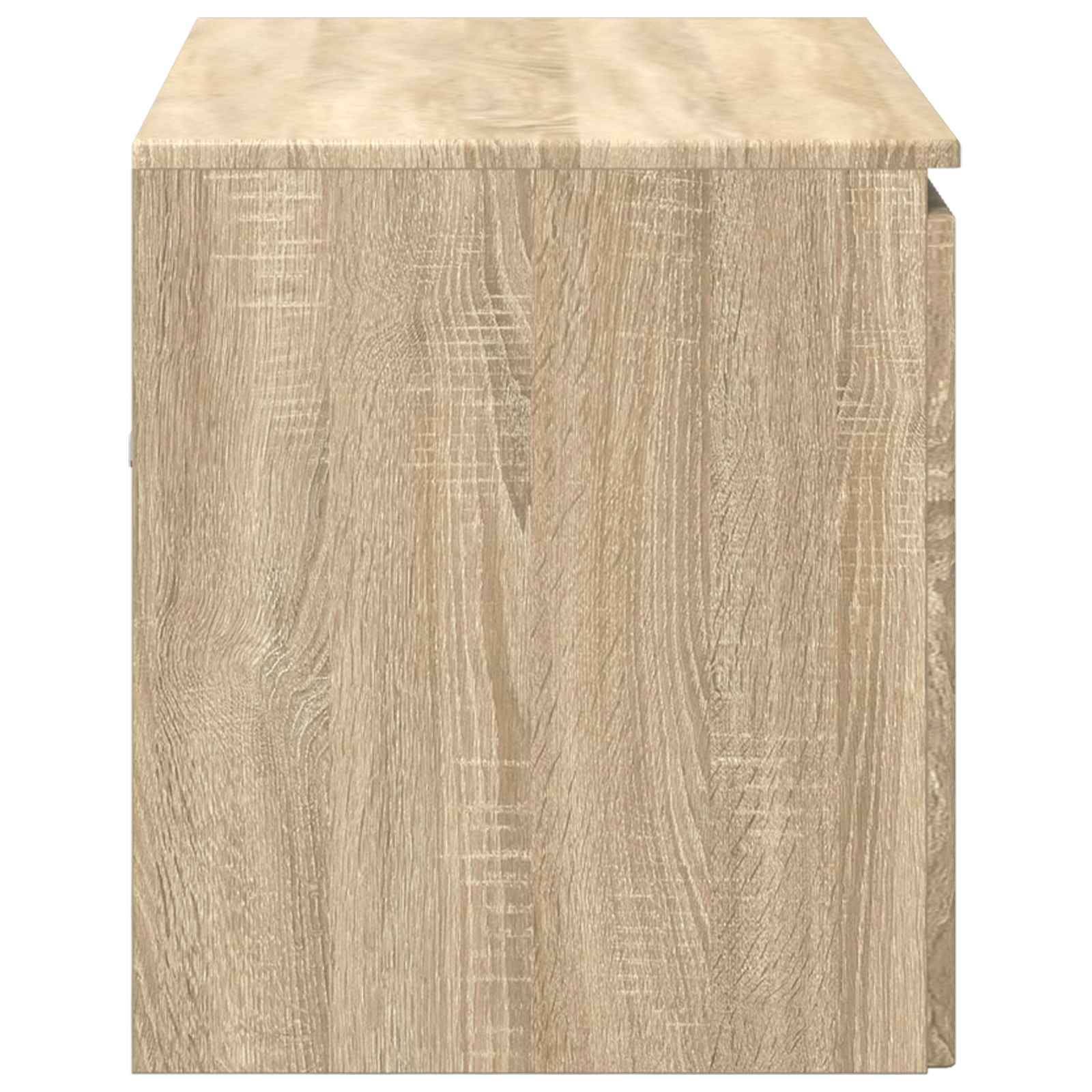 vidaXL Wandmontierter Badezimmerschrank Sonoma-Eiche