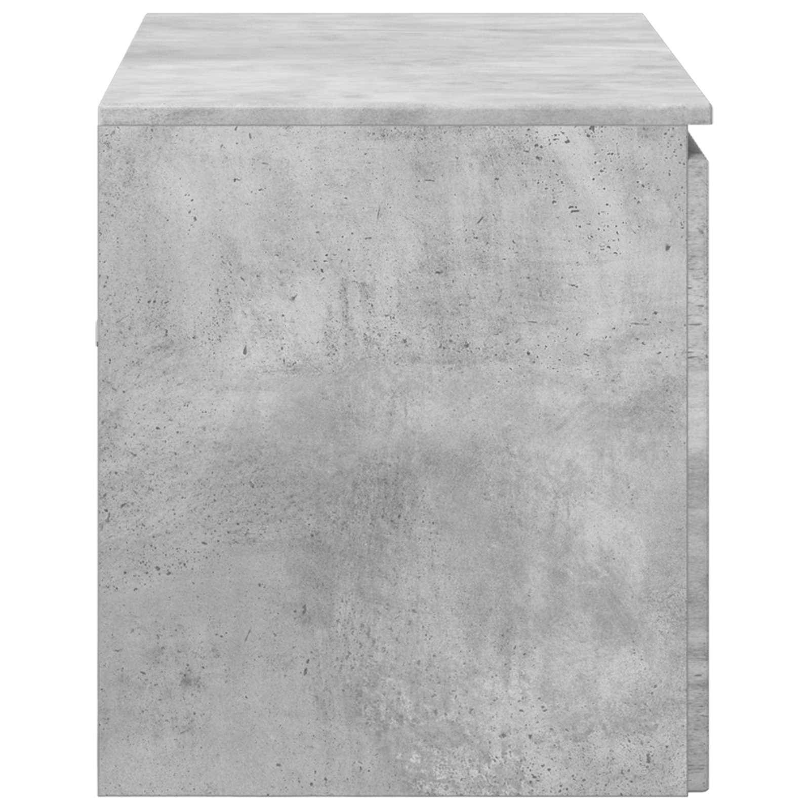 vidaXL Wandmontierter Badezimmerschrank Betongrau 62,5 x 44,5 x 50 cm
