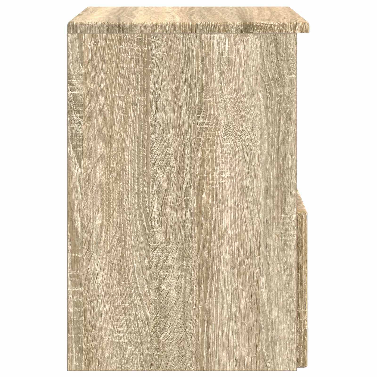 vidaXL Badezimmerschrank Sonoma-Eiche 30 x 35 x 50 cm Holzwerkstoff