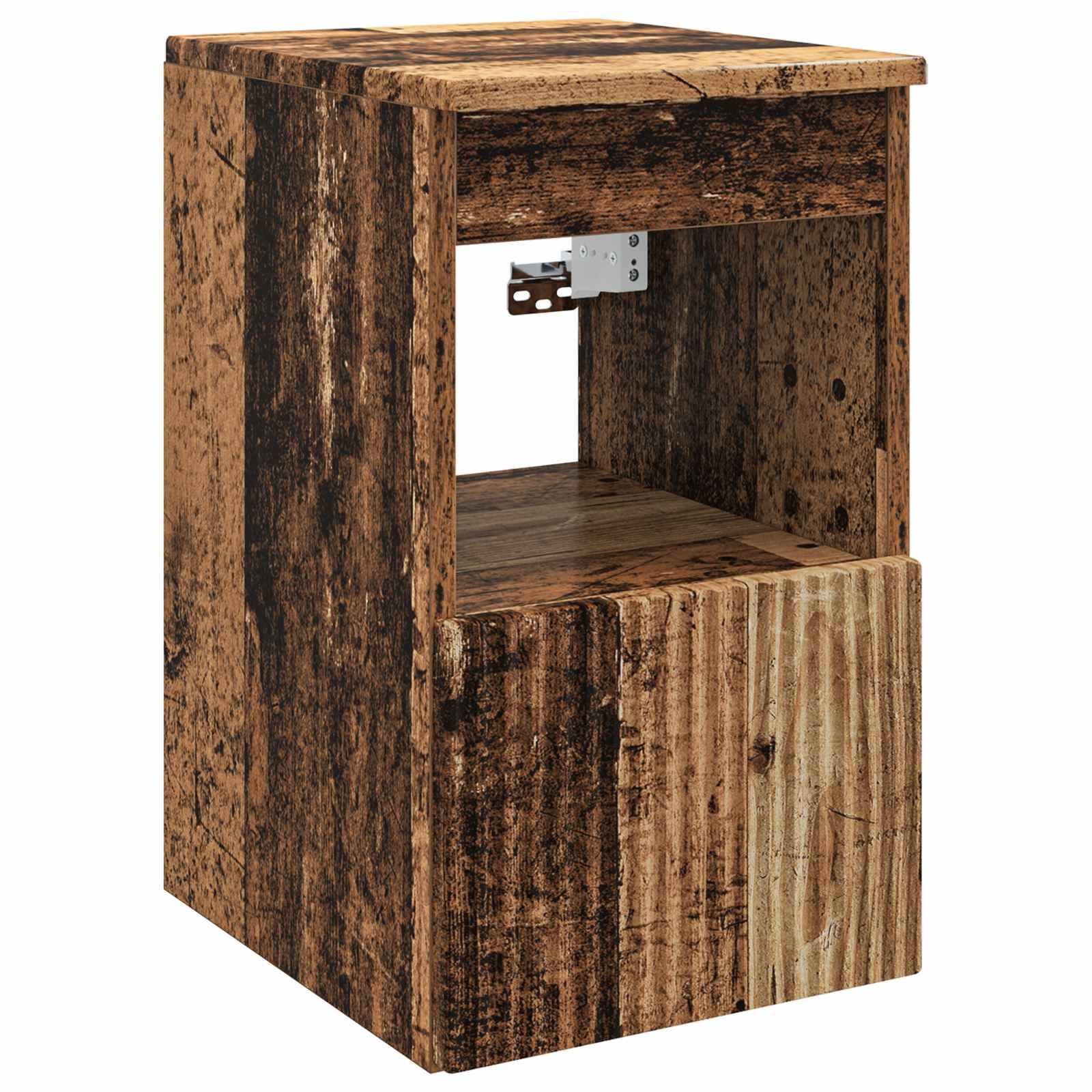 vidaXL Badezimmerschrank Altholz 30 x 35 x 50 cm Holzwerkstoff