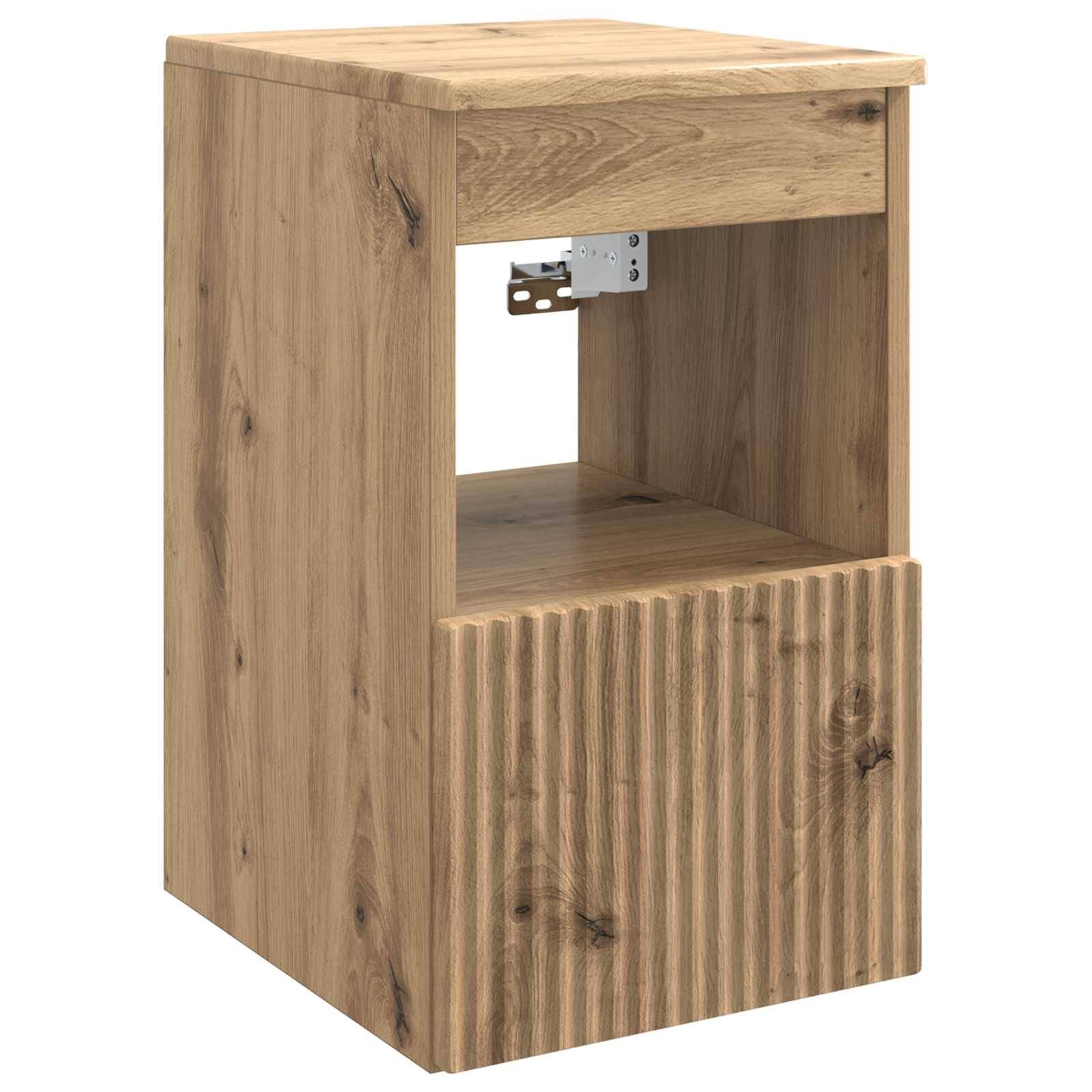 vidaXL Badezimmerschrank Artisan-Eiche 30 x 35 x 50 cm Holzwerkstoff