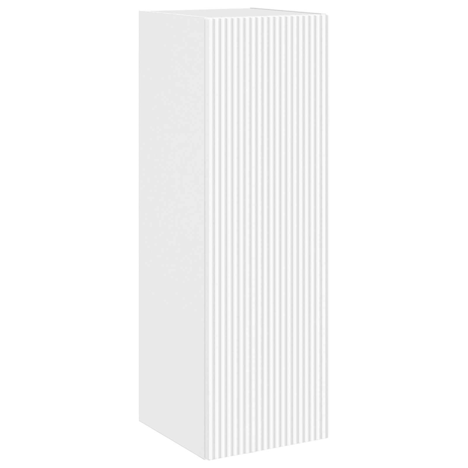 vidaXL Wandmontierter Badezimmerschrank Weiß 33 x 34,5 x 100 cm