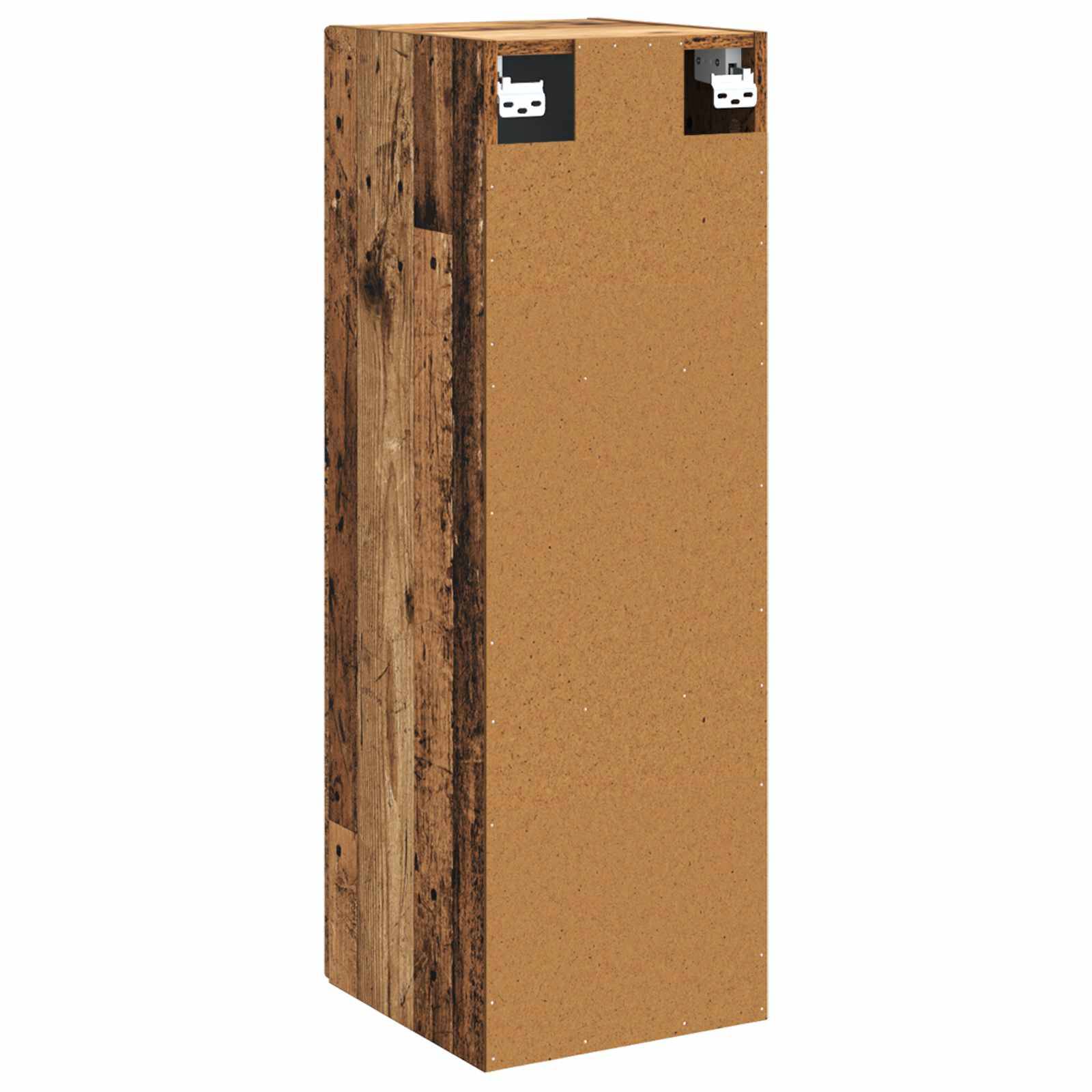 vidaXL Wandmontierter Badezimmerschrank Altholz 33 x 34,5 x 100 cm