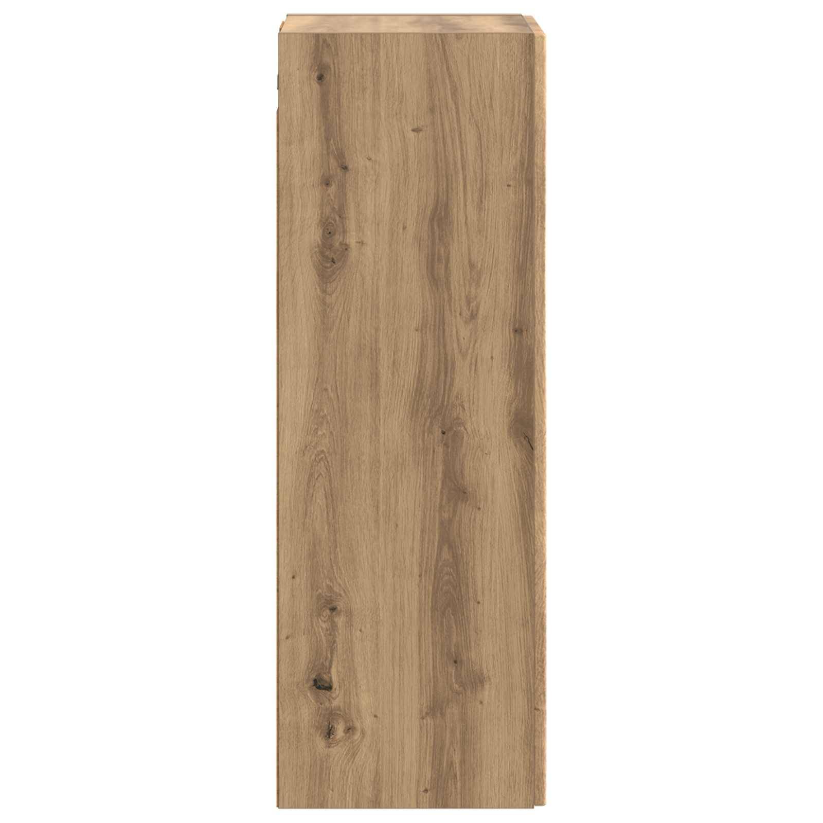 vidaXL Wandmontierter Badezimmerschrank Artisan-Eiche