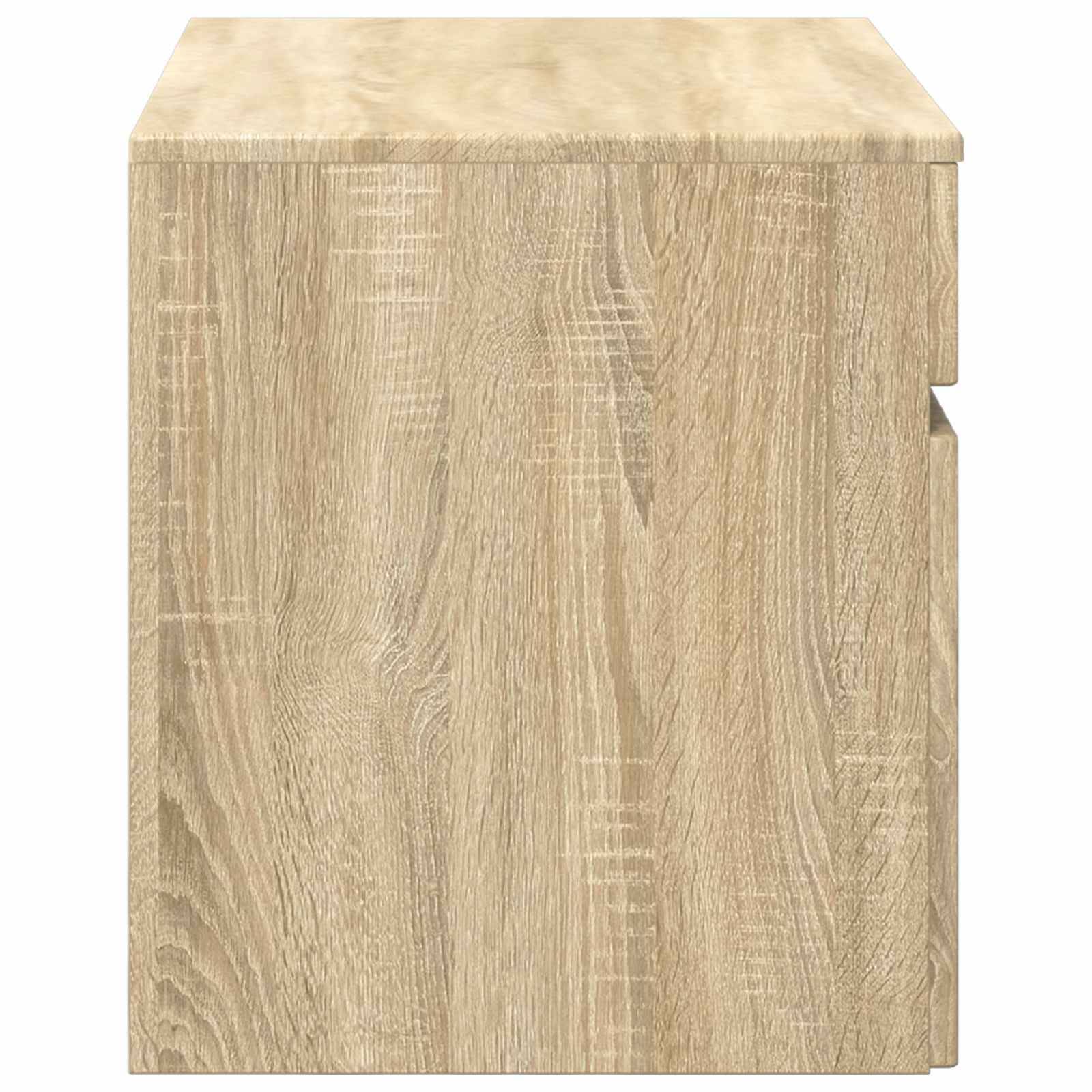 vidaXL Wandmontierter Badezimmerschrank Sonoma-Eiche 59 x 44,5 x 50 cm
