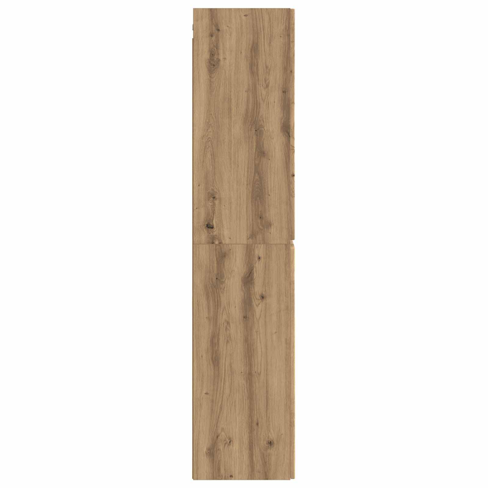 vidaXL Wandmontierter Badezimmerschrank Artisan-Eiche
