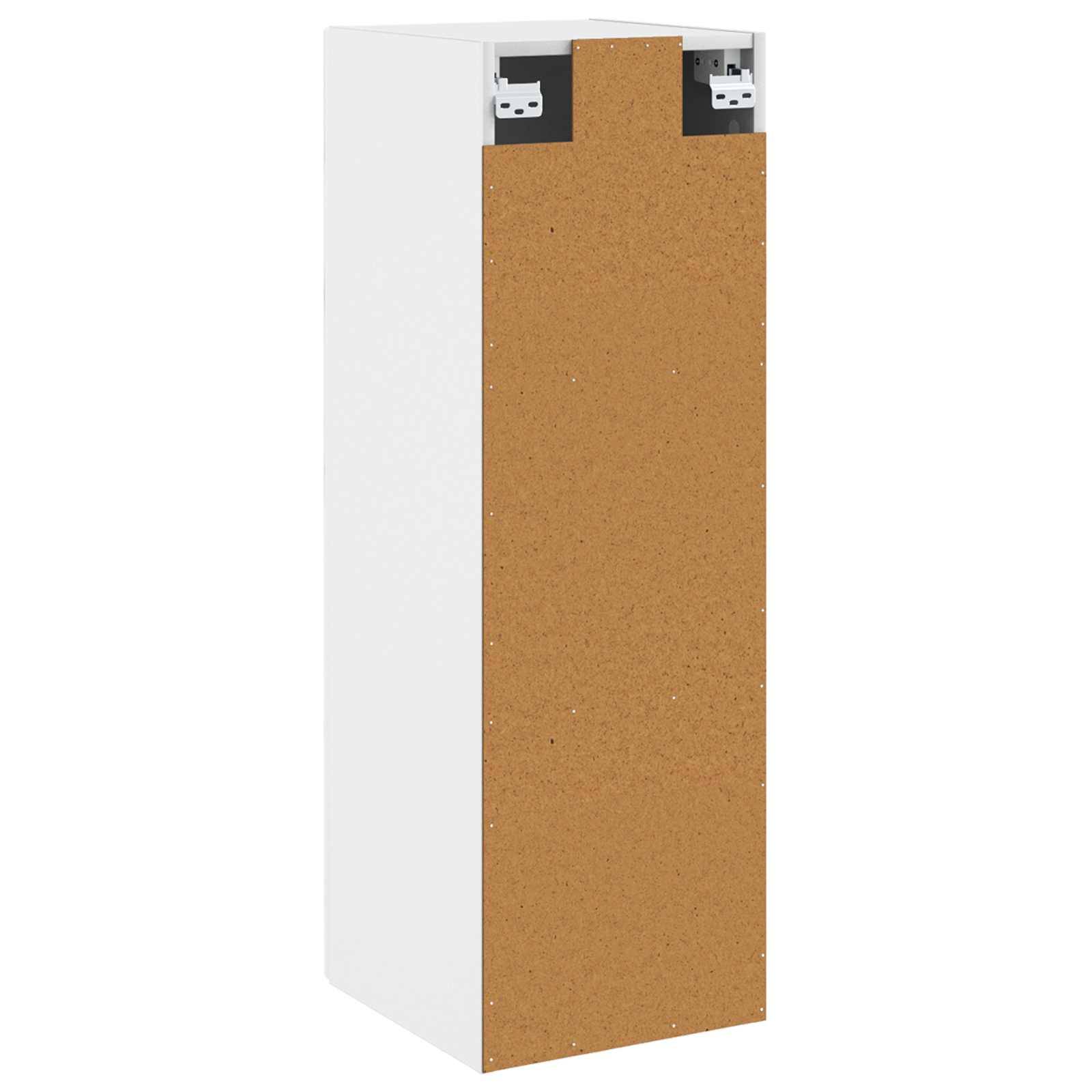 vidaXL Wandmontierter Badezimmerschrank Weiß 33 x 34,5 x 100 cm