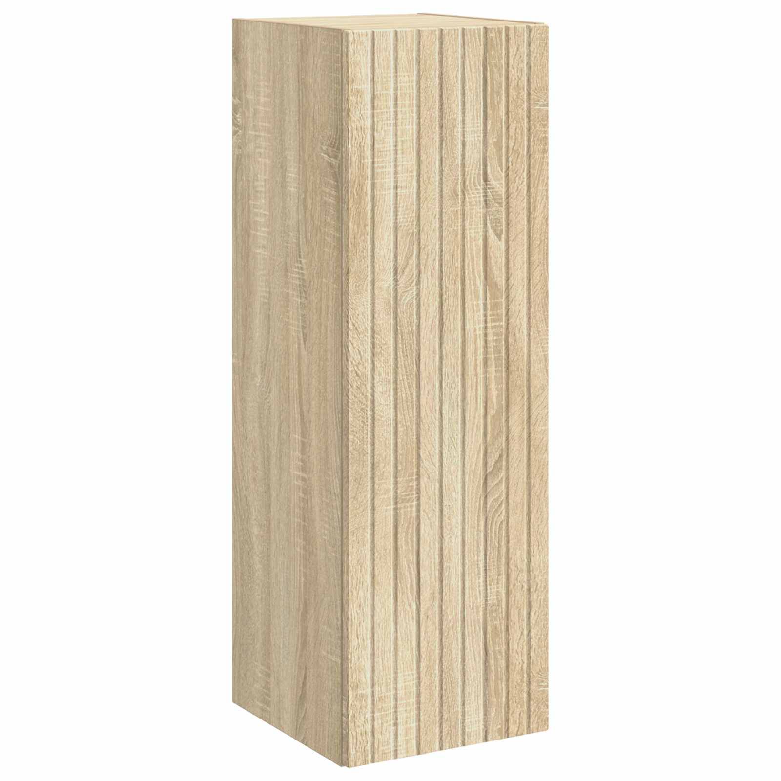 vidaXL Wandmontierter Badezimmerschrank Sonoma-Eiche