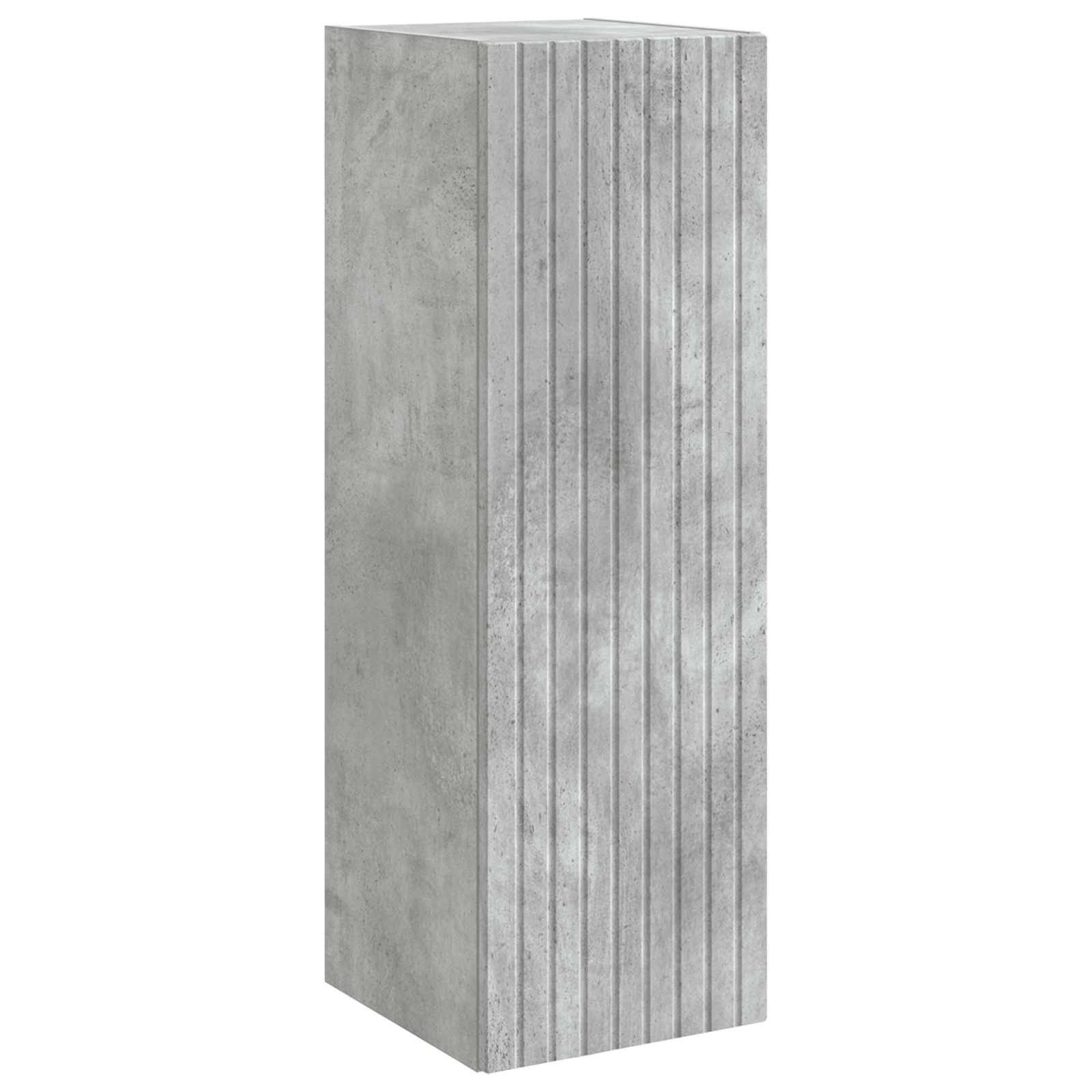 vidaXL Wandmontierter Badezimmerschrank Betongrau 33 x 34,5 x 100 cm