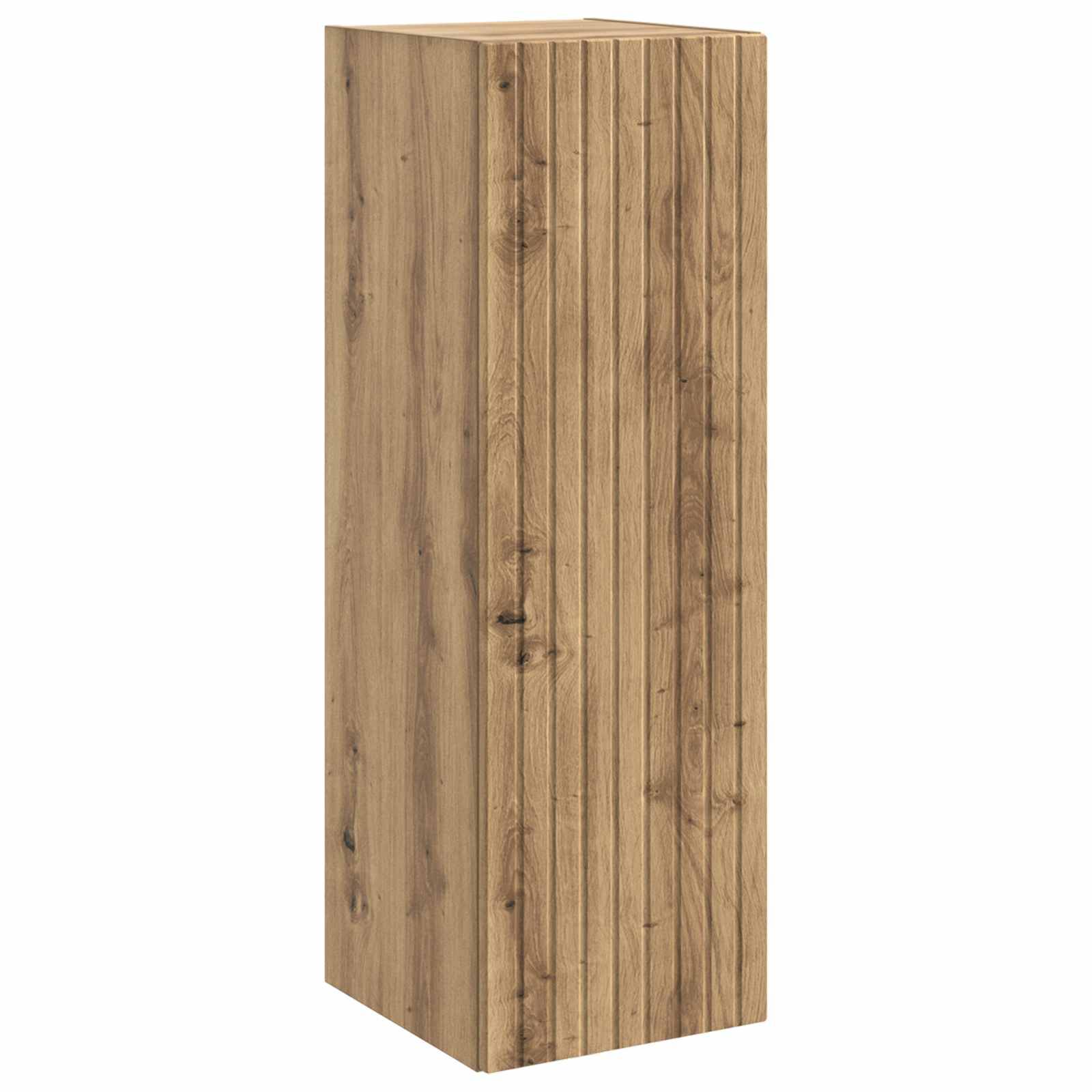vidaXL Wandmontierter Badezimmerschrank Artisan-Eiche