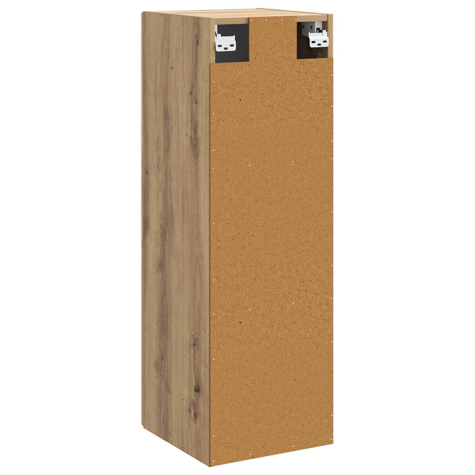 vidaXL Wandmontierter Badezimmerschrank Artisan-Eiche