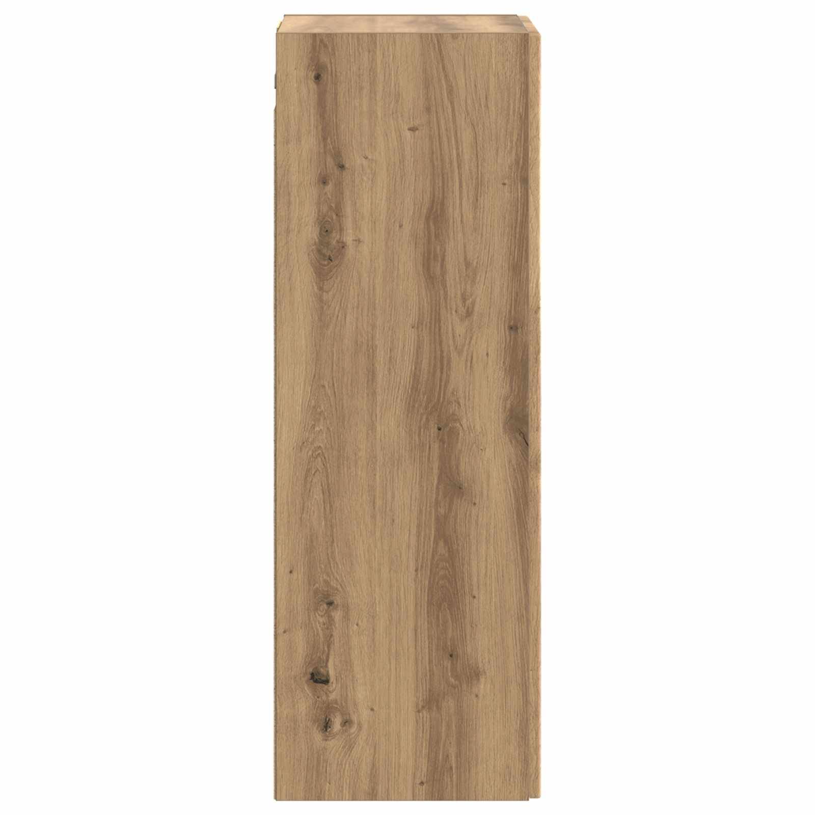 vidaXL Wandmontierter Badezimmerschrank Artisan-Eiche