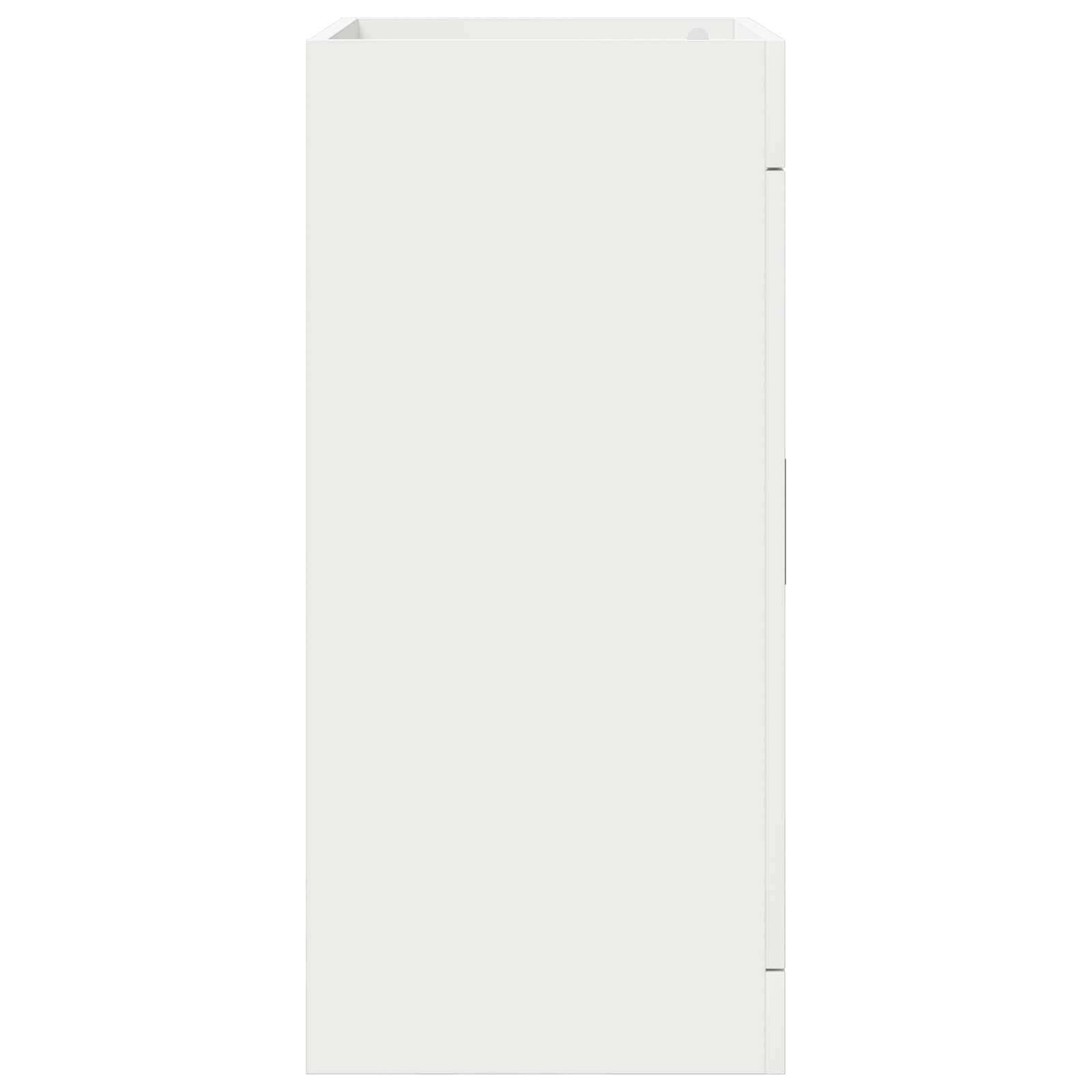 vidaXL Badunterschrank Weiß 56 x 37,5 x 81 cm Holzwerkstoff