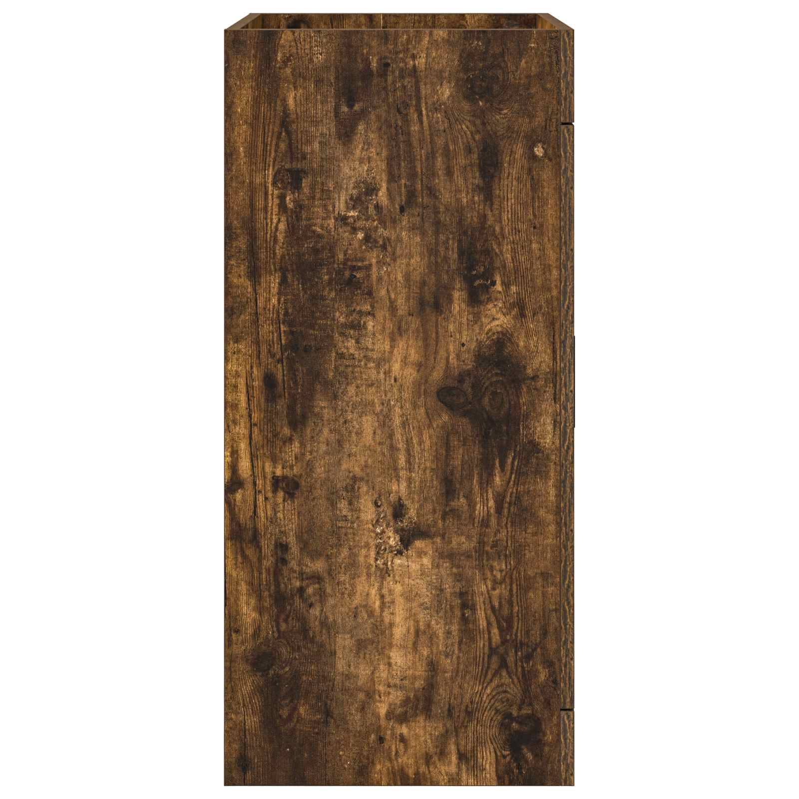 vidaXL Badunterschrank Geräucherte Eiche 56 x 37,5 x 81 cm