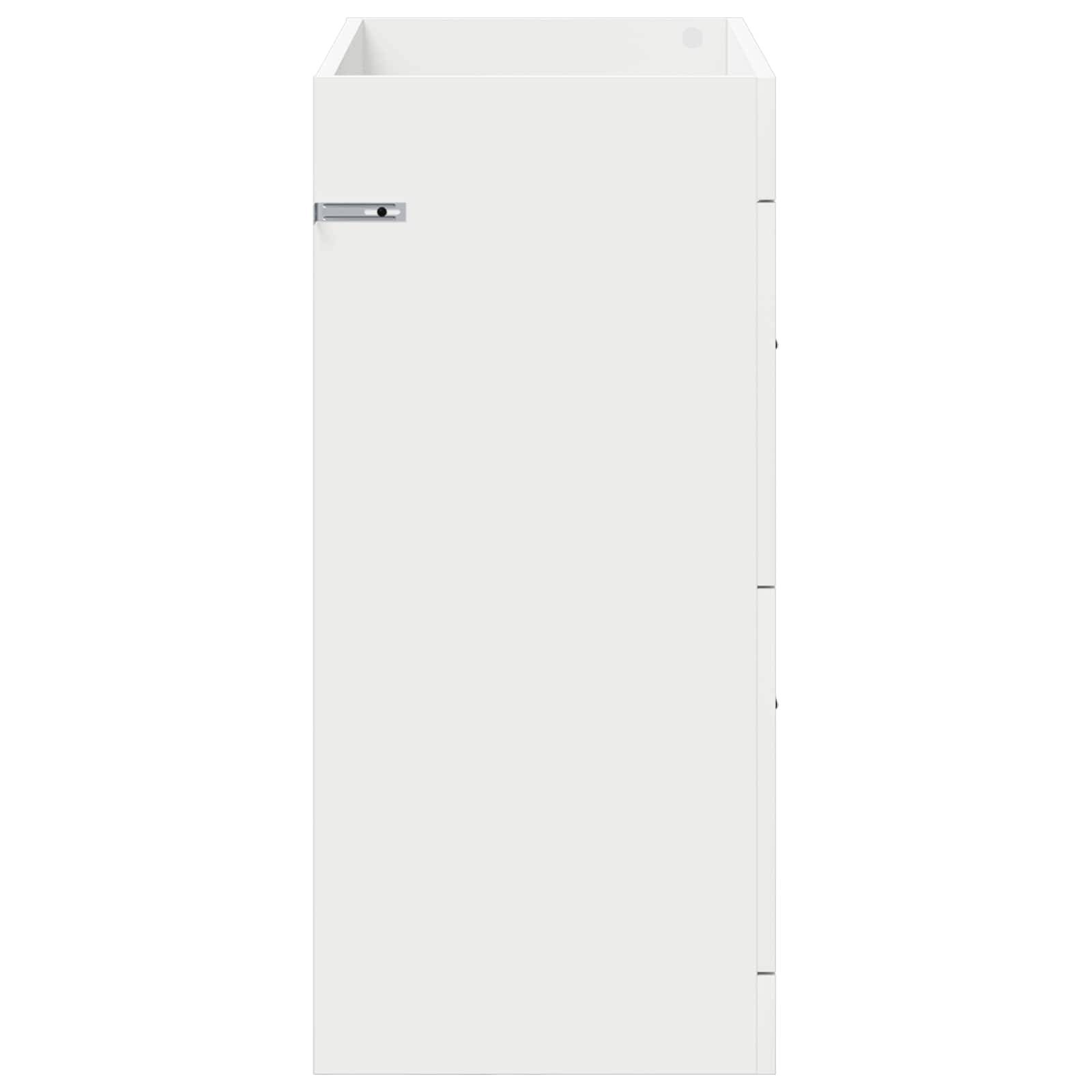 vidaXL Badunterschrank Weiß 78,5 x 37,5 x 81 cm Holzwerkstoff