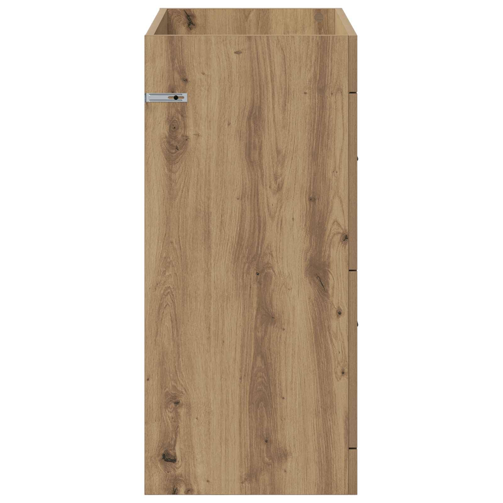 vidaXL Badunterschrank Artisan-Eiche 78,5 x 37,5 x 81 cm Holzwerkstoff