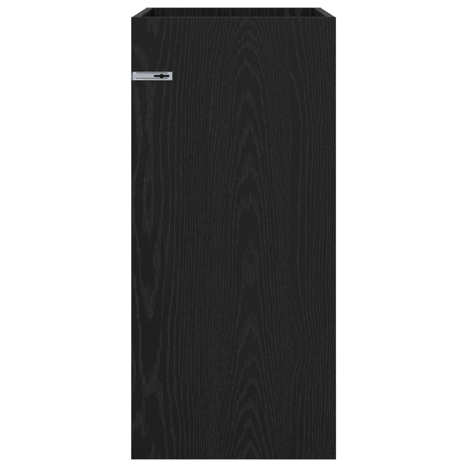 vidaXL Badunterschrank Schwarze Eiche 56 x 37,5 x 81 cm Holzwerkstoff