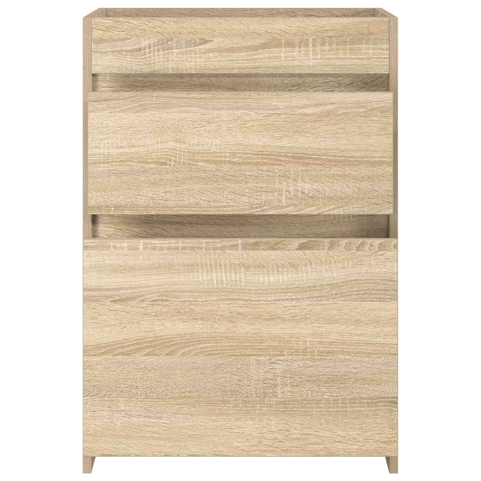 vidaXL Badunterschrank Sonoma-Eiche 56 x 37,5 x 81 cm Holzwerkstoff