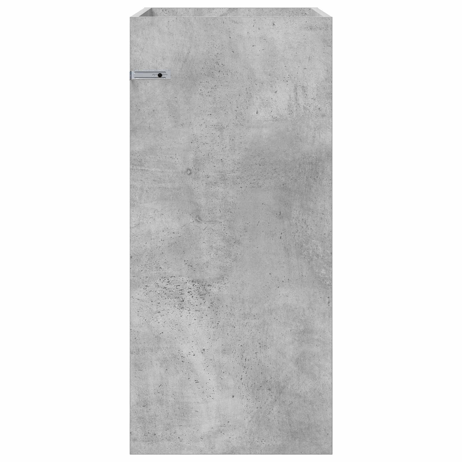 vidaXL Badunterschrank Betongrau 56 x 37,5 x 81 cm Holzwerkstoff
