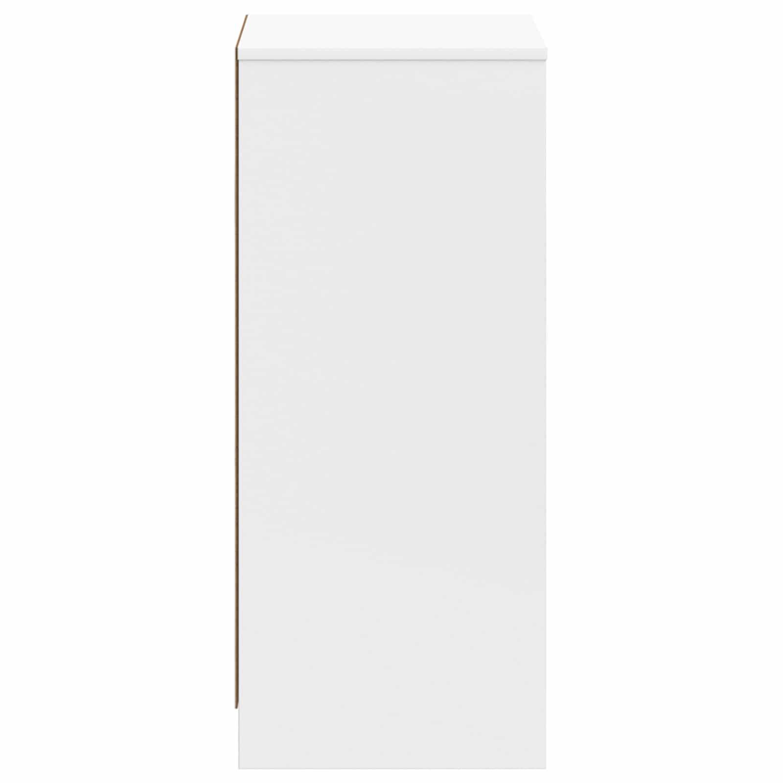 vidaXL Badezimmerschrank Weiß 35 x 36,5 x 85 cm Holzwerkstoff