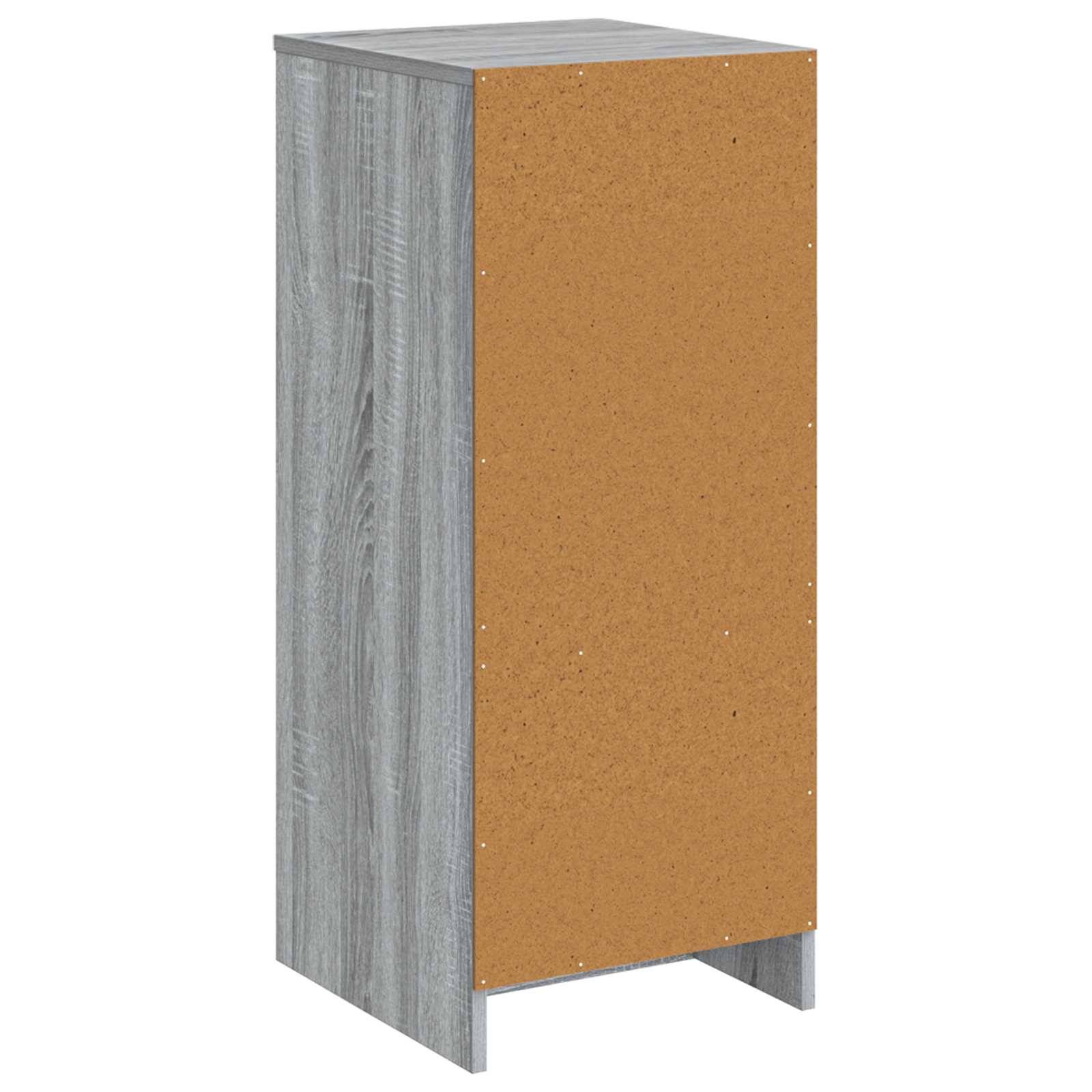 vidaXL Badezimmerschrank Grau Sonoma 35 x 36,5 x 85 cm Holzwerkstoff