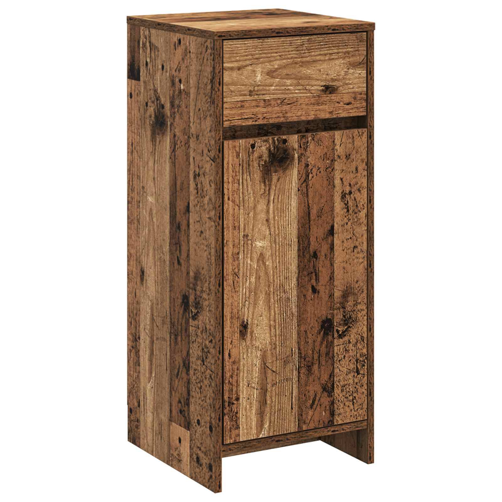 vidaXL Badezimmerschrank Altholz 35 x 36,5 x 85 cm Holzwerkstoff