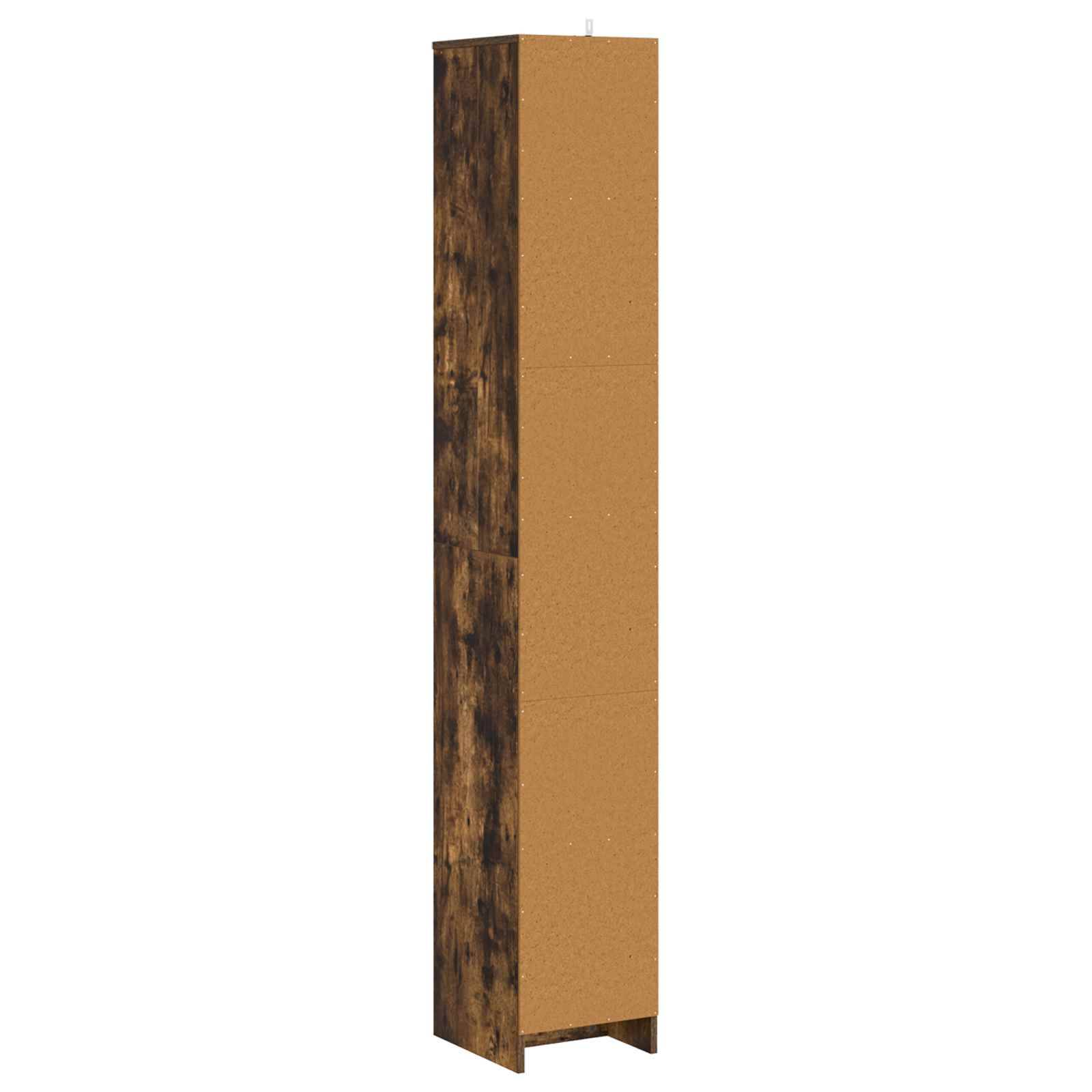 vidaXL Badezimmerschrank Geräucherte Eiche 30 x 33 x 190 cm