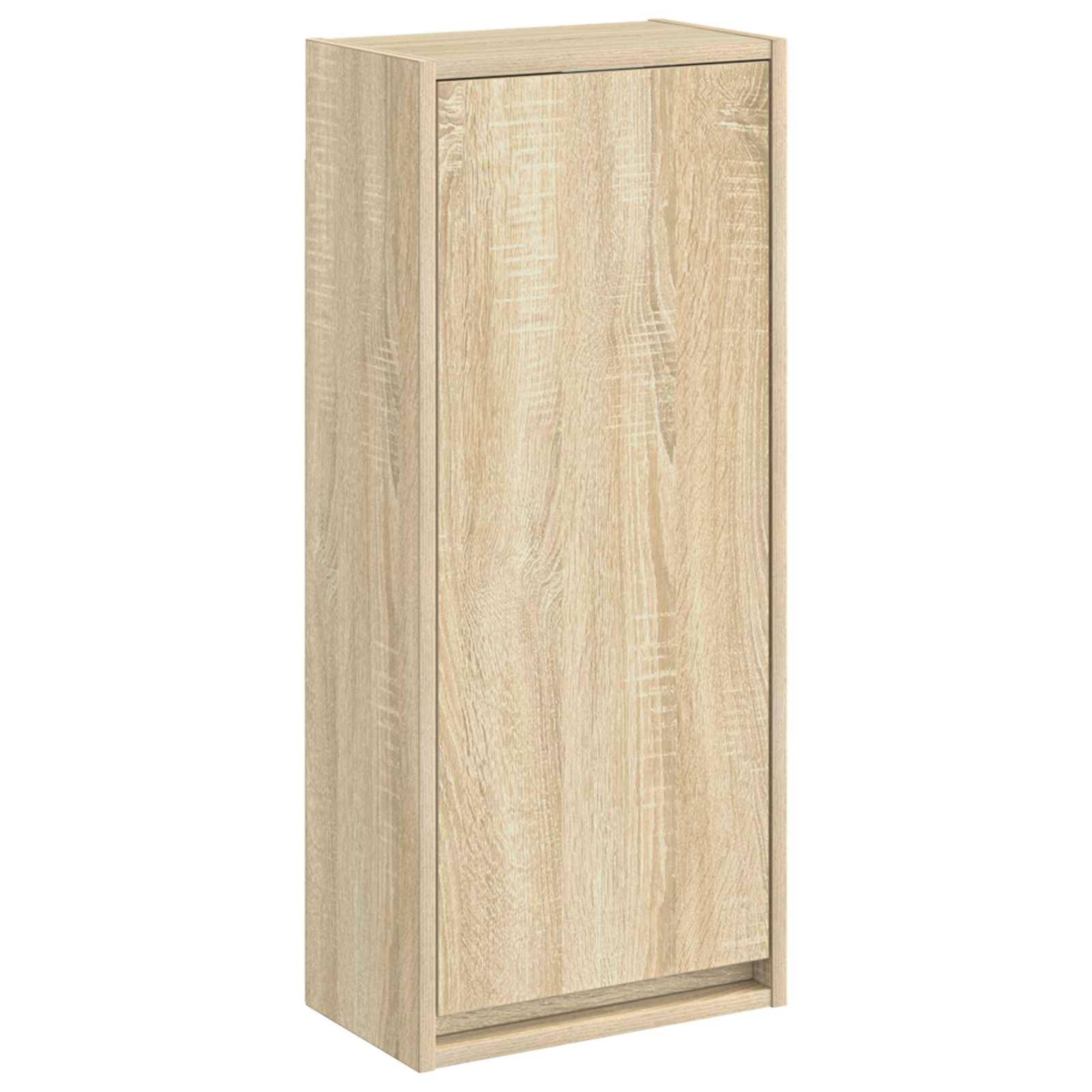 vidaXL Wandmontierte Waschbecken-Vanität Sonoma-Eiche 35 x 20 x 81 cm