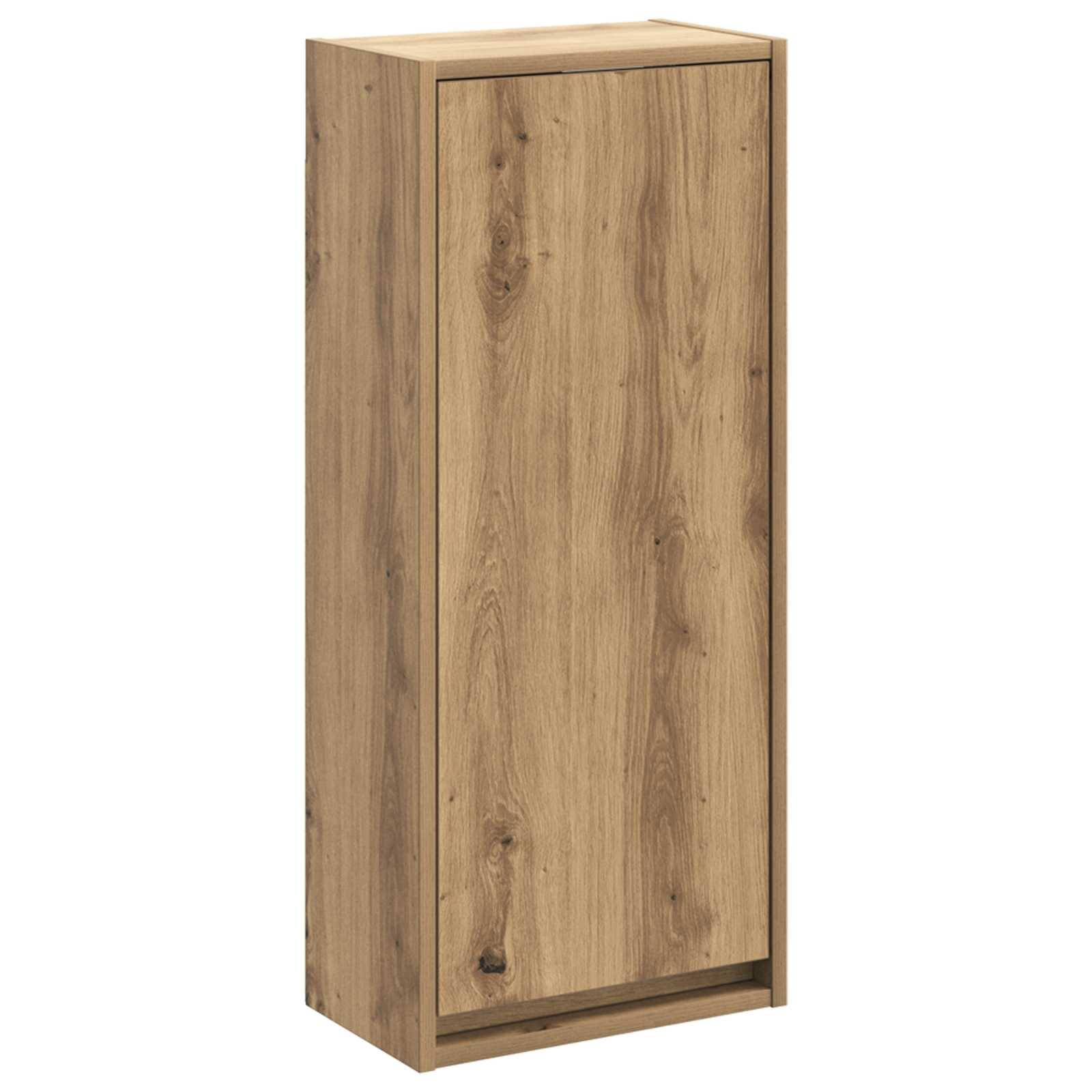 vidaXL Wandmontierte Waschbecken-Vanität Artisan-Eiche 35 x 20 x 81 cm