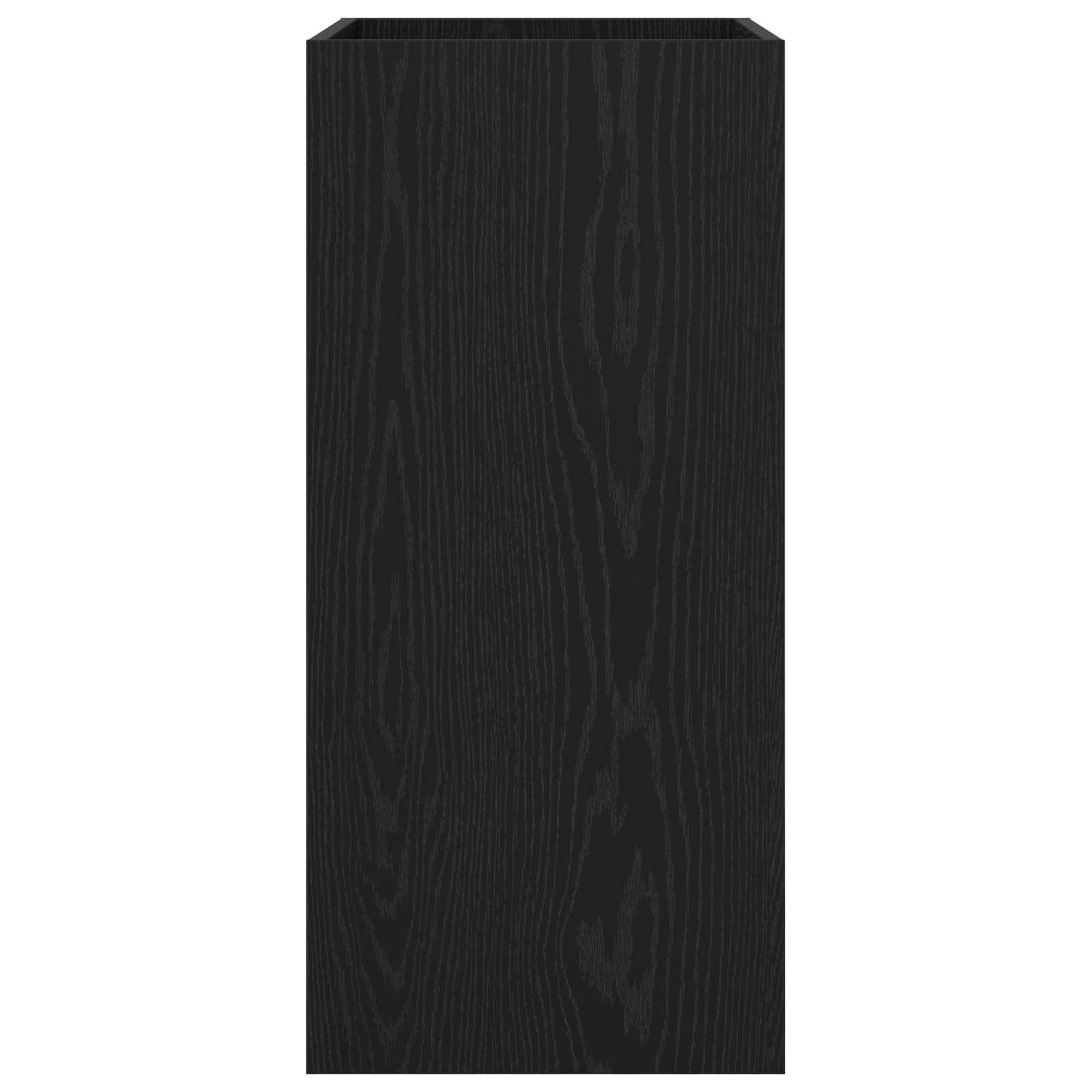 vidaXL Badunterschrank Schwarze Eiche 56 x 37,5 x 81 cm Holzwerkstoff