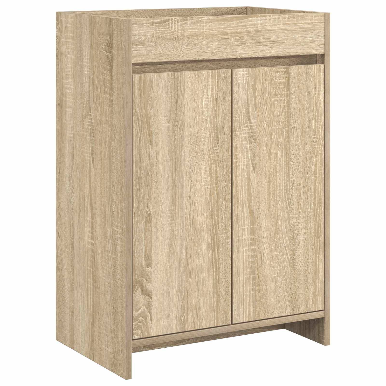 vidaXL Badezimmermöbel-Set Sonoma-Eiche 61 x 40 x 84,5 cm
