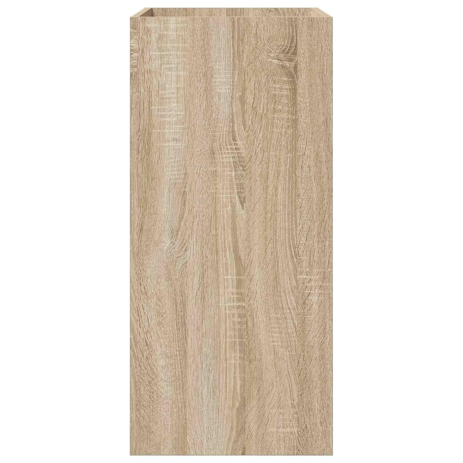 vidaXL Badunterschrank Sonoma-Eiche 56 x 37,5 x 81 cm Holzwerkstoff