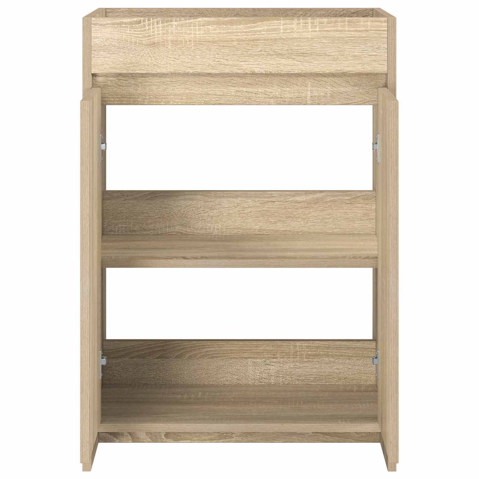 vidaXL Badunterschrank Sonoma-Eiche 56 x 37,5 x 81 cm Holzwerkstoff