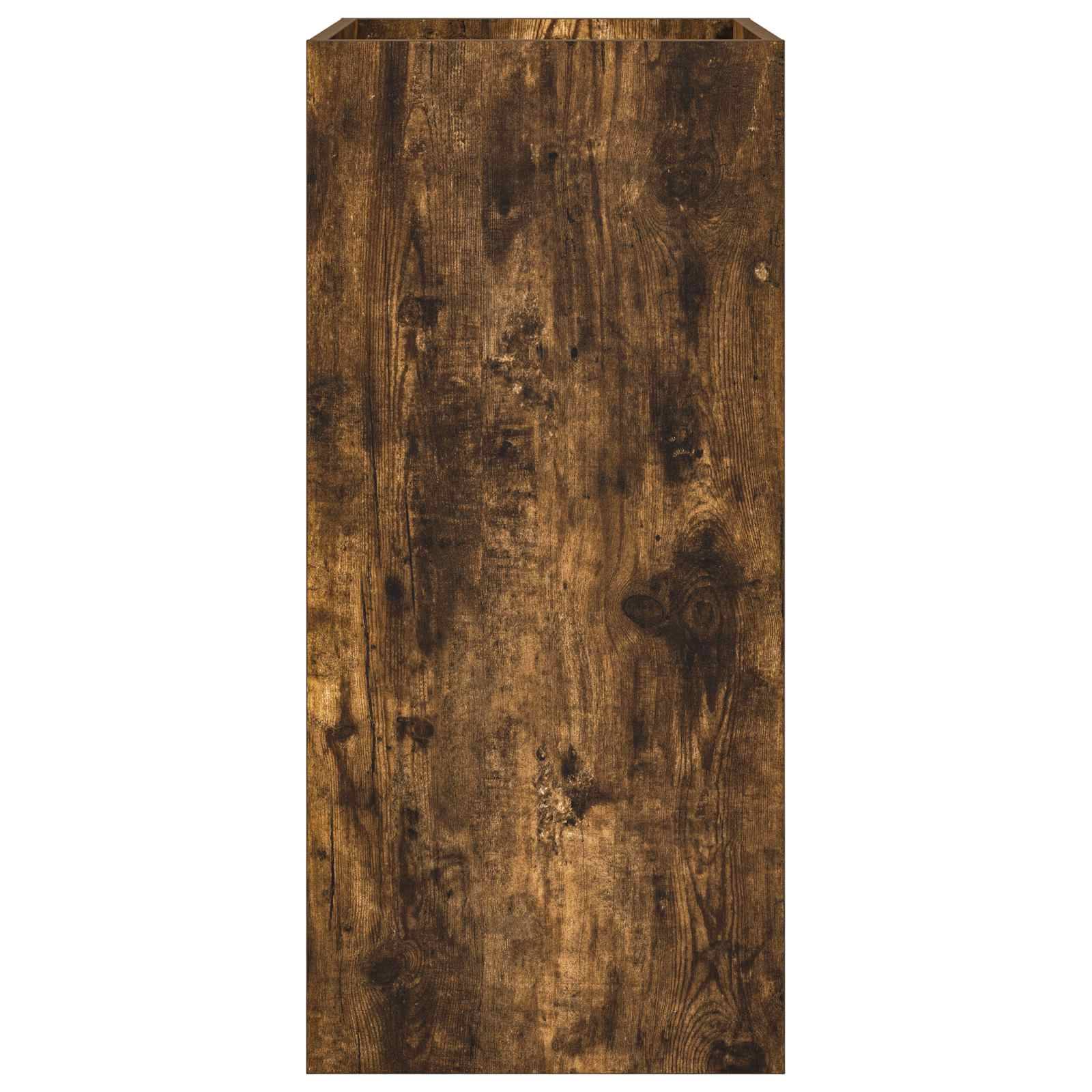vidaXL Badunterschrank Geräucherte Eiche 56 x 37,5 x 81 cm