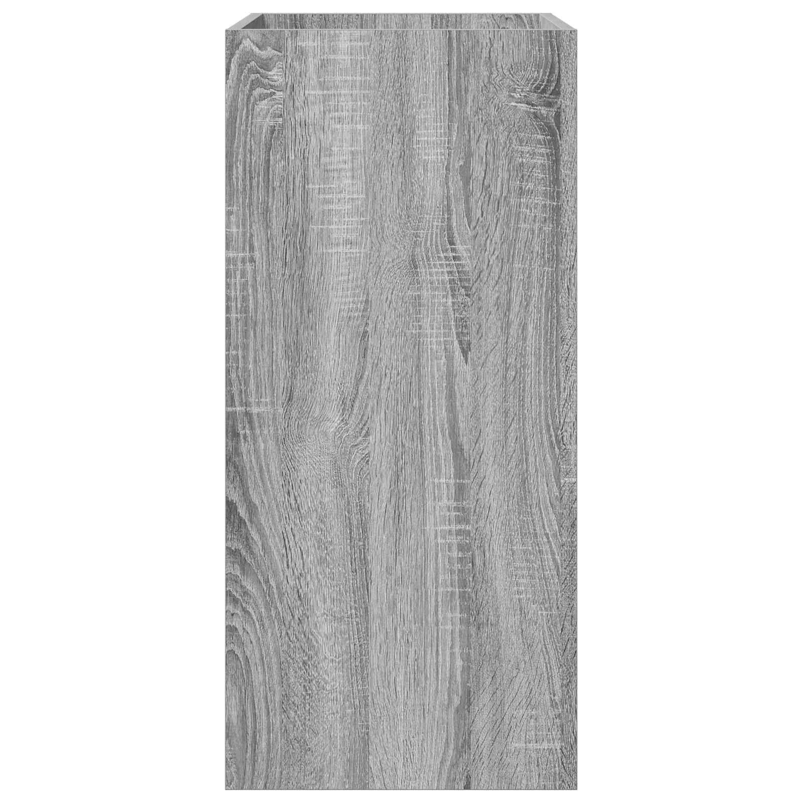 vidaXL Badunterschrank Grau Sonoma 56 x 37,5 x 81 cm Holzwerkstoff