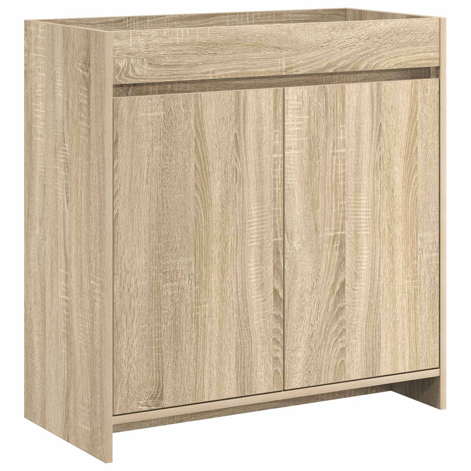 vidaXL Badunterschrank Sonoma-Eiche 78,5 x 37,5 x 81 cm Holzwerkstoff