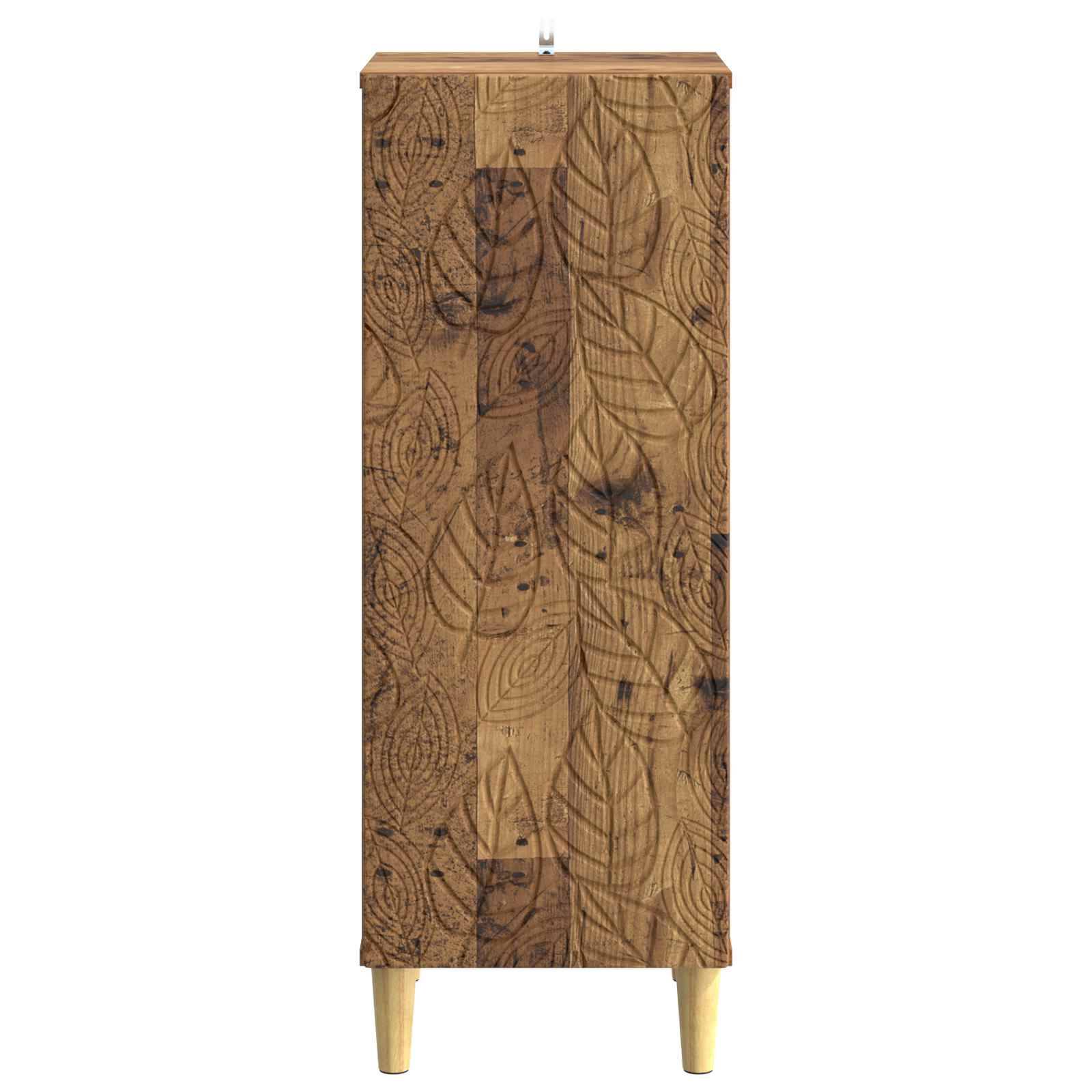 vidaXL Sideboard Altholz 33 x 34,5 x 90 cm Holzwerkstoff