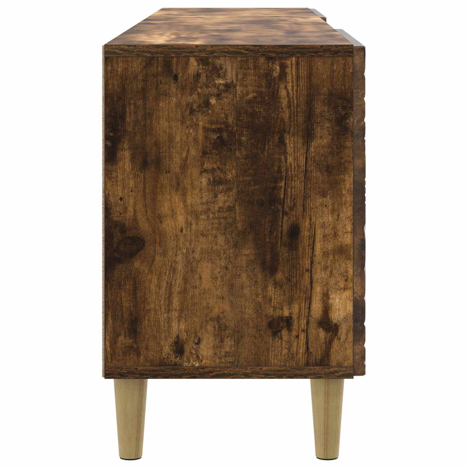 vidaXL TV-Schränk 150 x 31 x 50 cm Geräucherte Eiche Holzwerkstoff