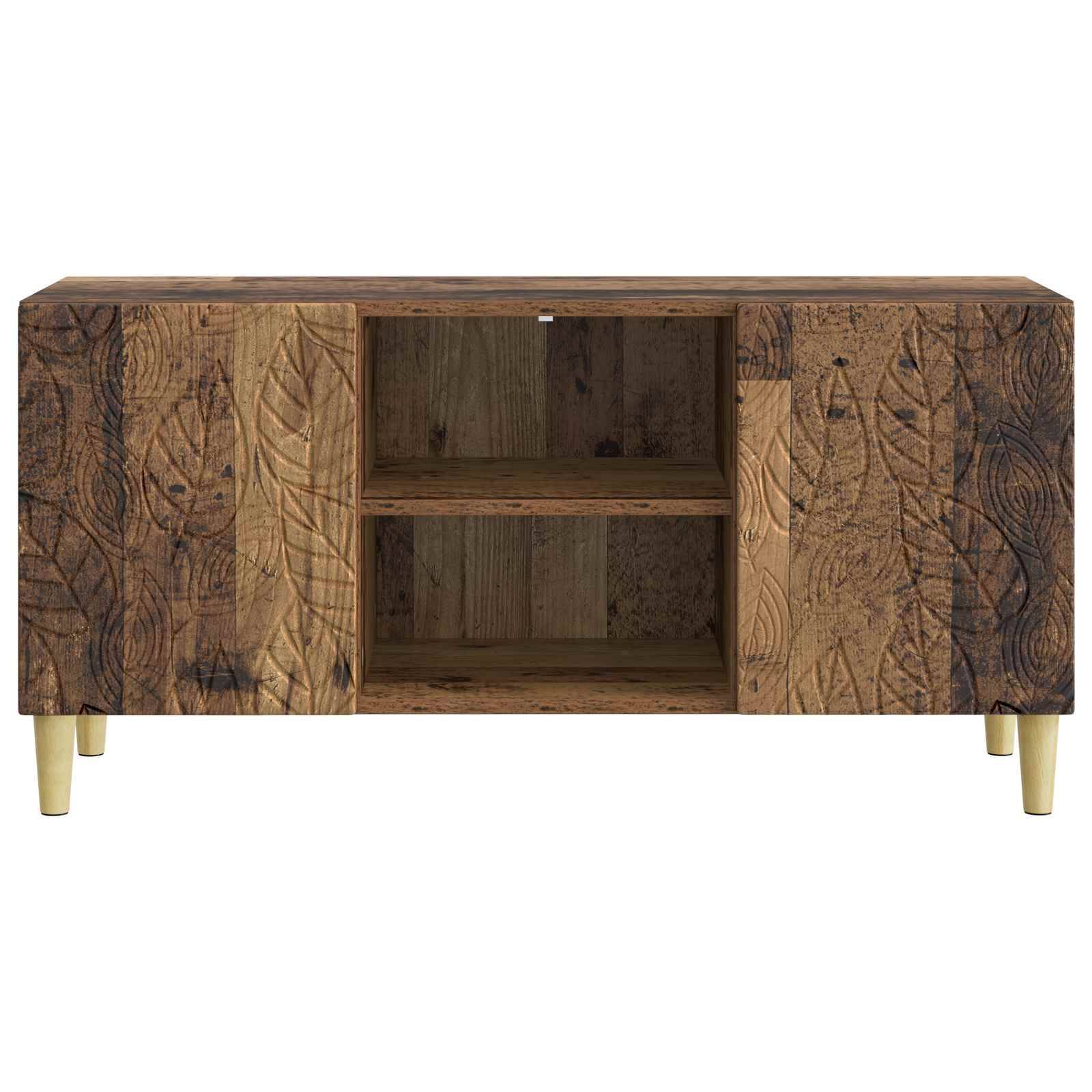 vidaXL TV-Schränk 102 x 34,5 x 50 cm Altholz Holzwerkstoff