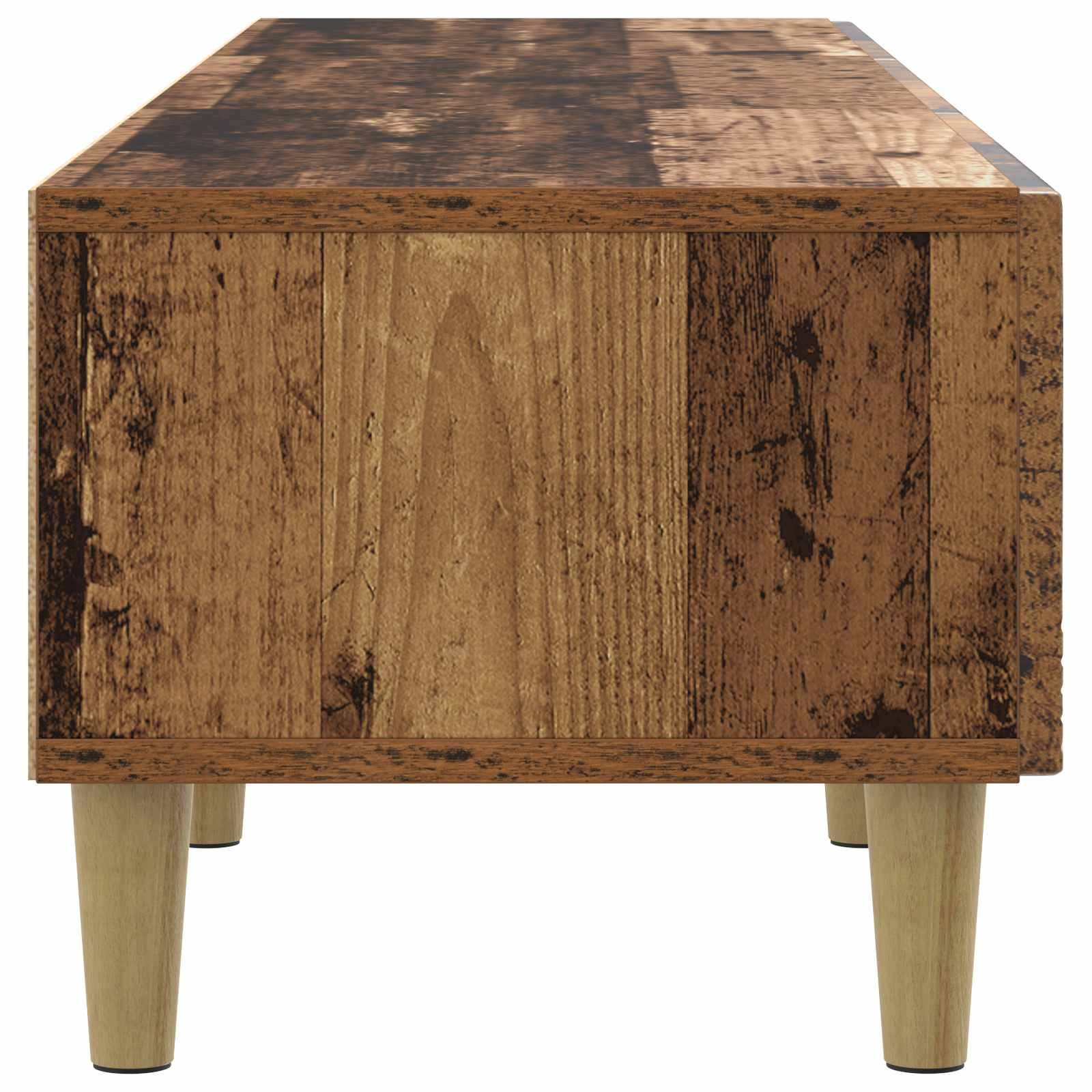 vidaXL TV-Schränk 147 x 34,5 x 30 cm Altholz Holzwerkstoff