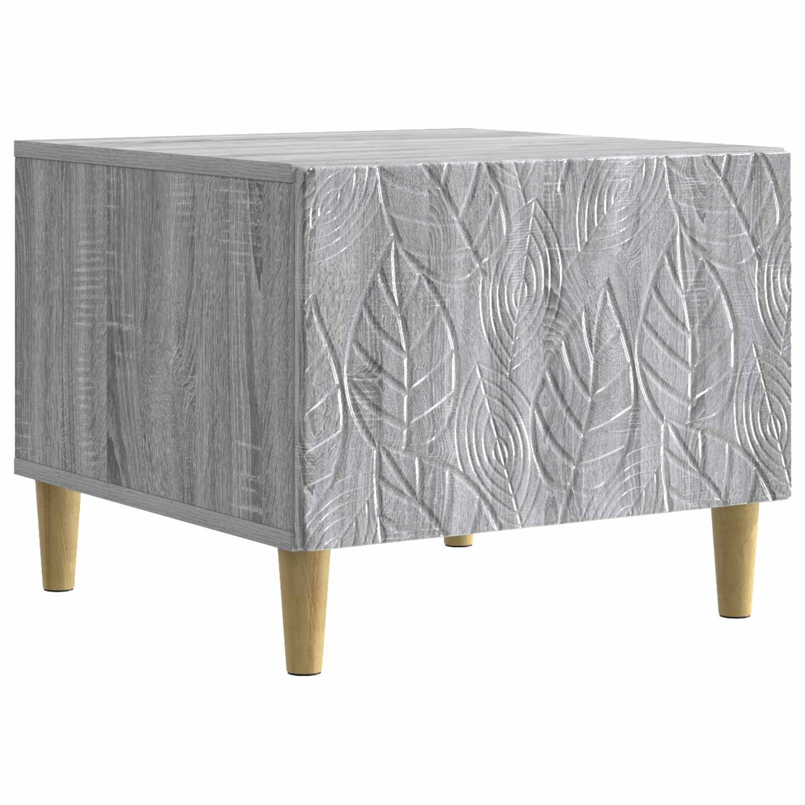 vidaXL Couchtisch Grau Sonoma 50 x 49 x 40 cm Holzwerkstoff