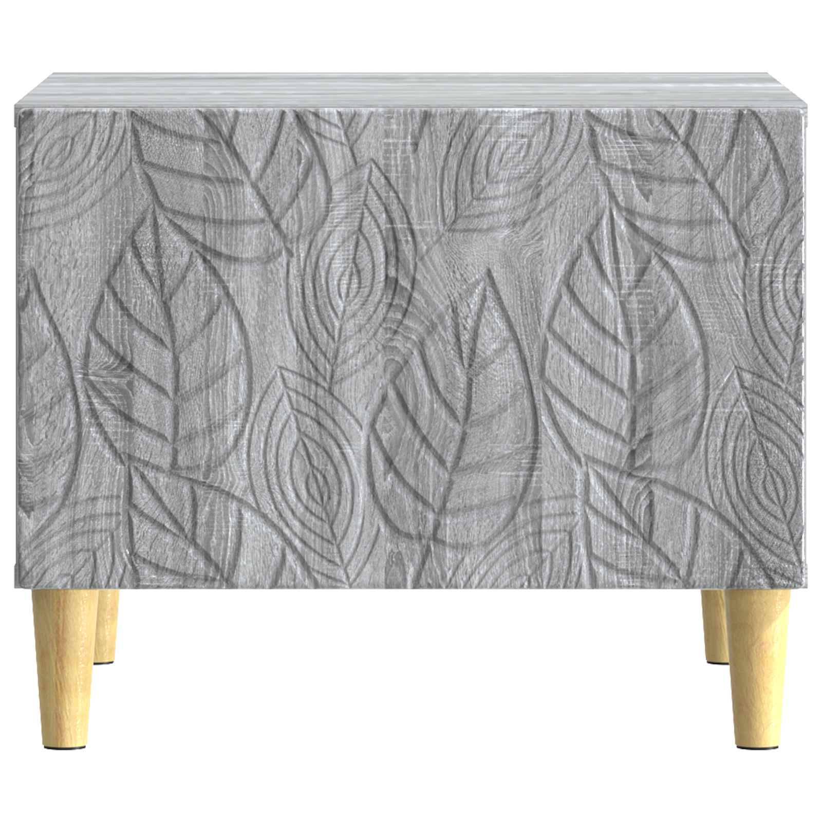 vidaXL Couchtisch Grau Sonoma 50 x 49 x 40 cm Holzwerkstoff
