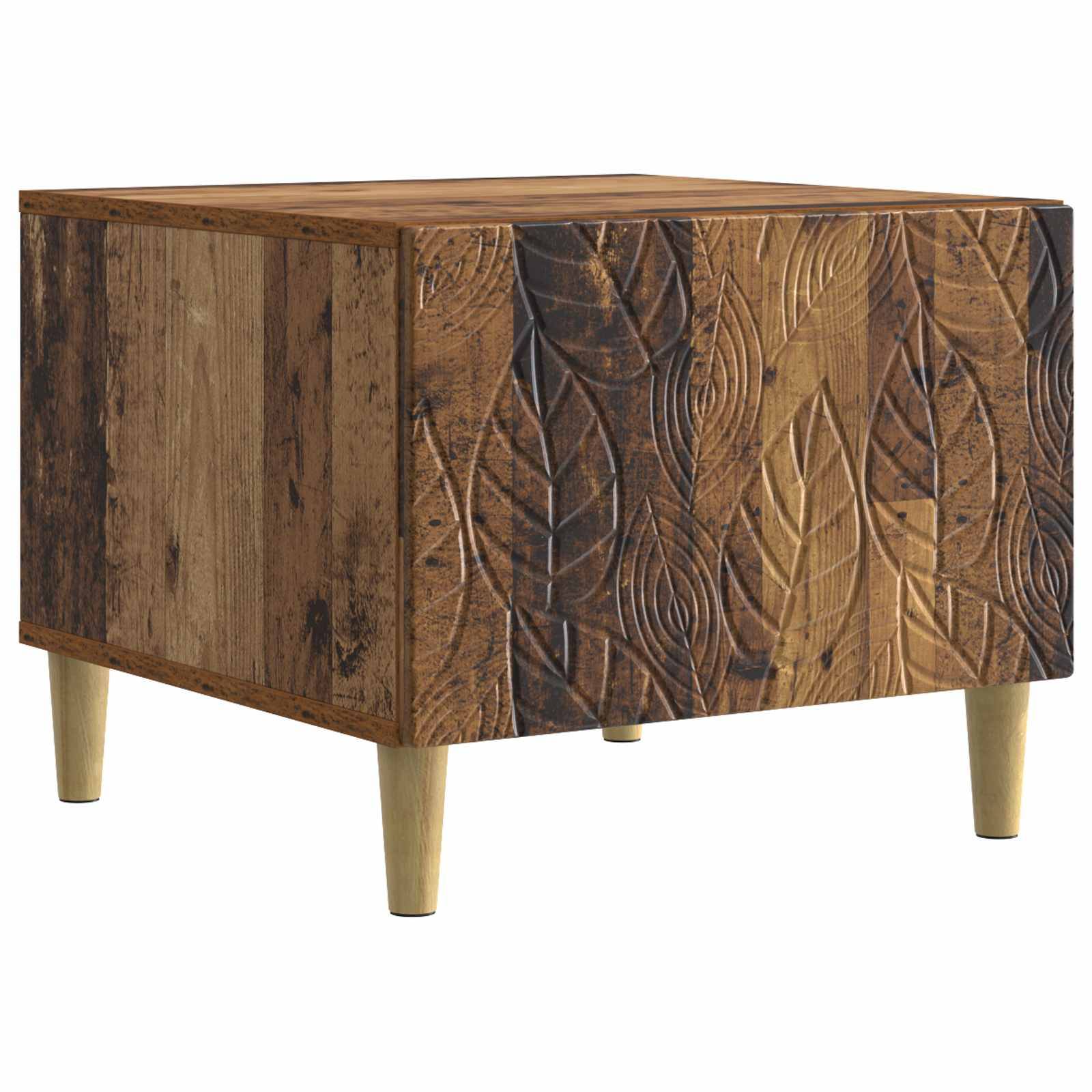 vidaXL Couchtisch Altholz 50 x 49 x 40 cm Holzwerkstoff