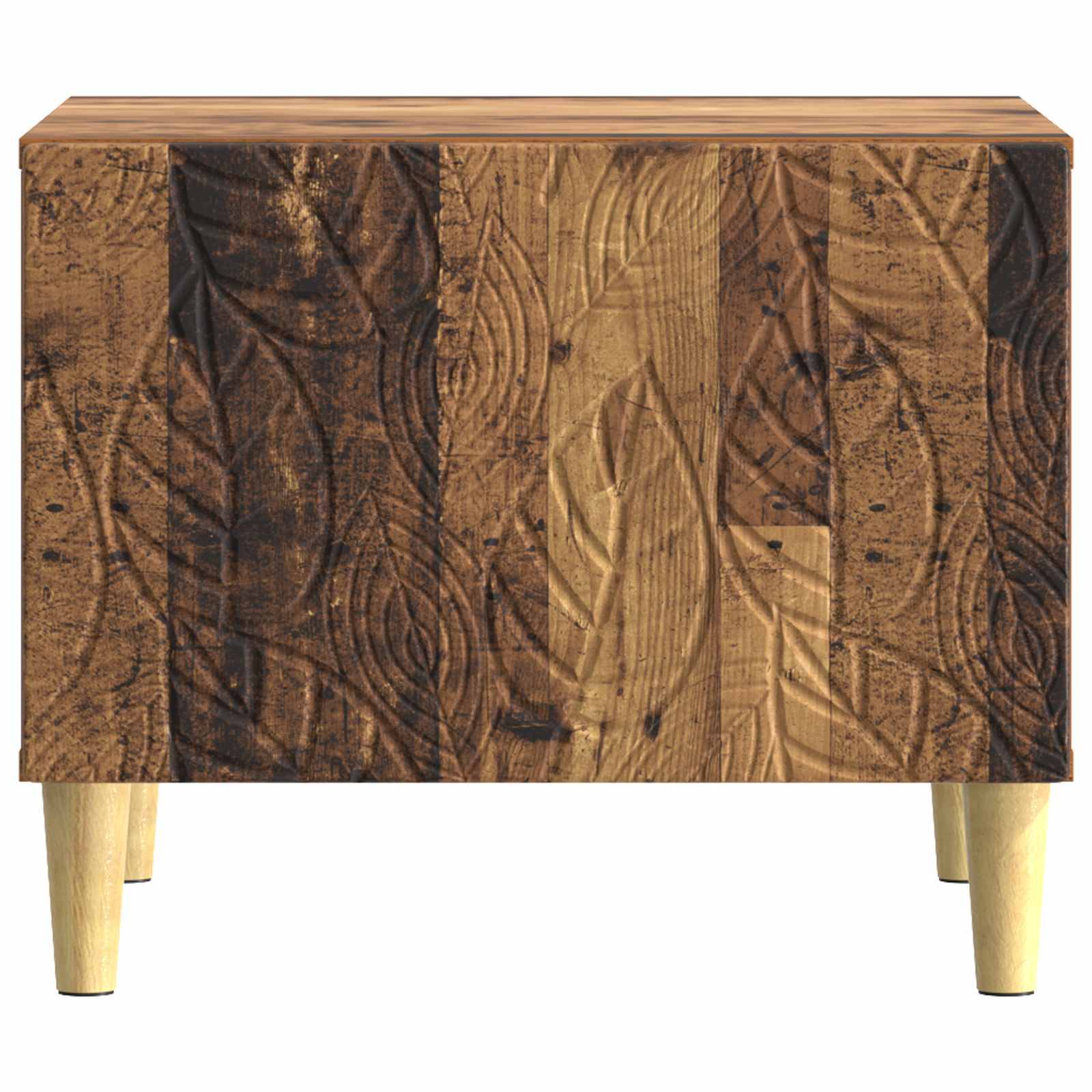 vidaXL Couchtisch Altholz 50 x 49 x 40 cm Holzwerkstoff