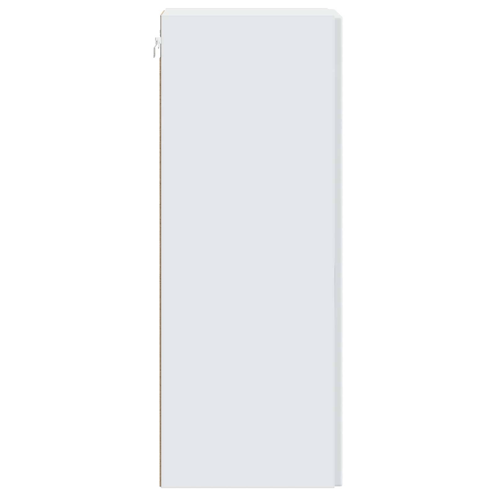 vidaXL Wandschrank Weiß 66 x 34,5 x 90 cm Holzwerkstoff