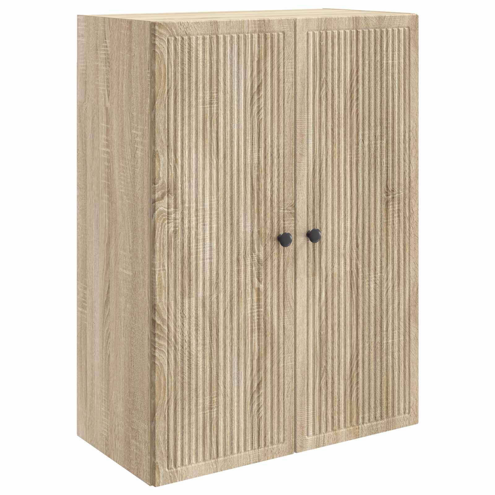 vidaXL Wandschrank Sonoma-Eiche 66 x 34,5 x 90 cm Holzwerkstoff